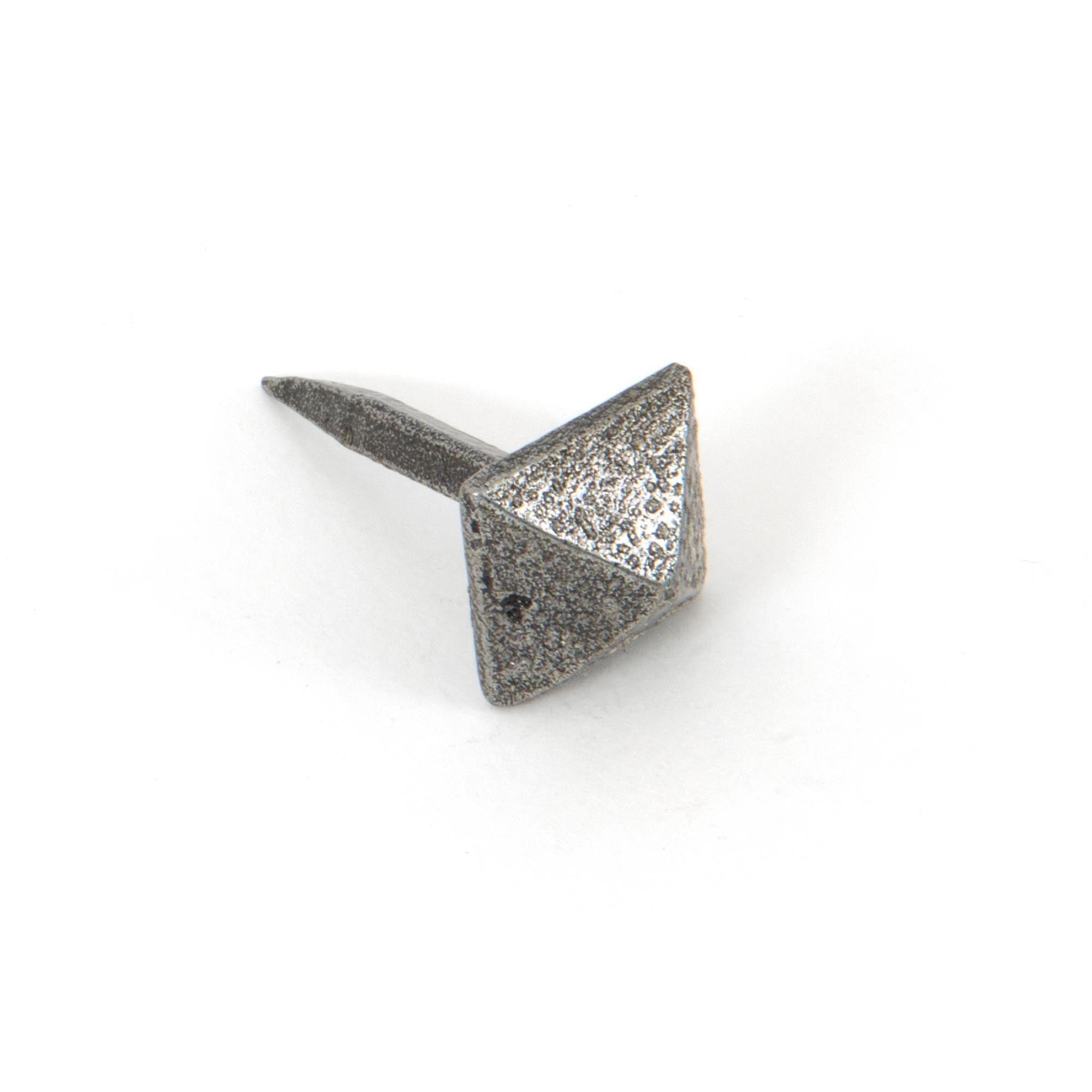 Pewter Pyramid Door Stud - Small | From The Anvil - Door Studs - From The Anvil - Yester Home