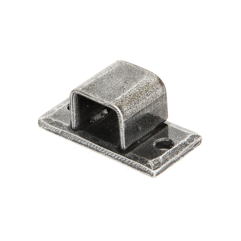 Pewter Receiver Bridge For 4" Straight Bolt | From The Anvil-Bolt Accessories-Yester Home