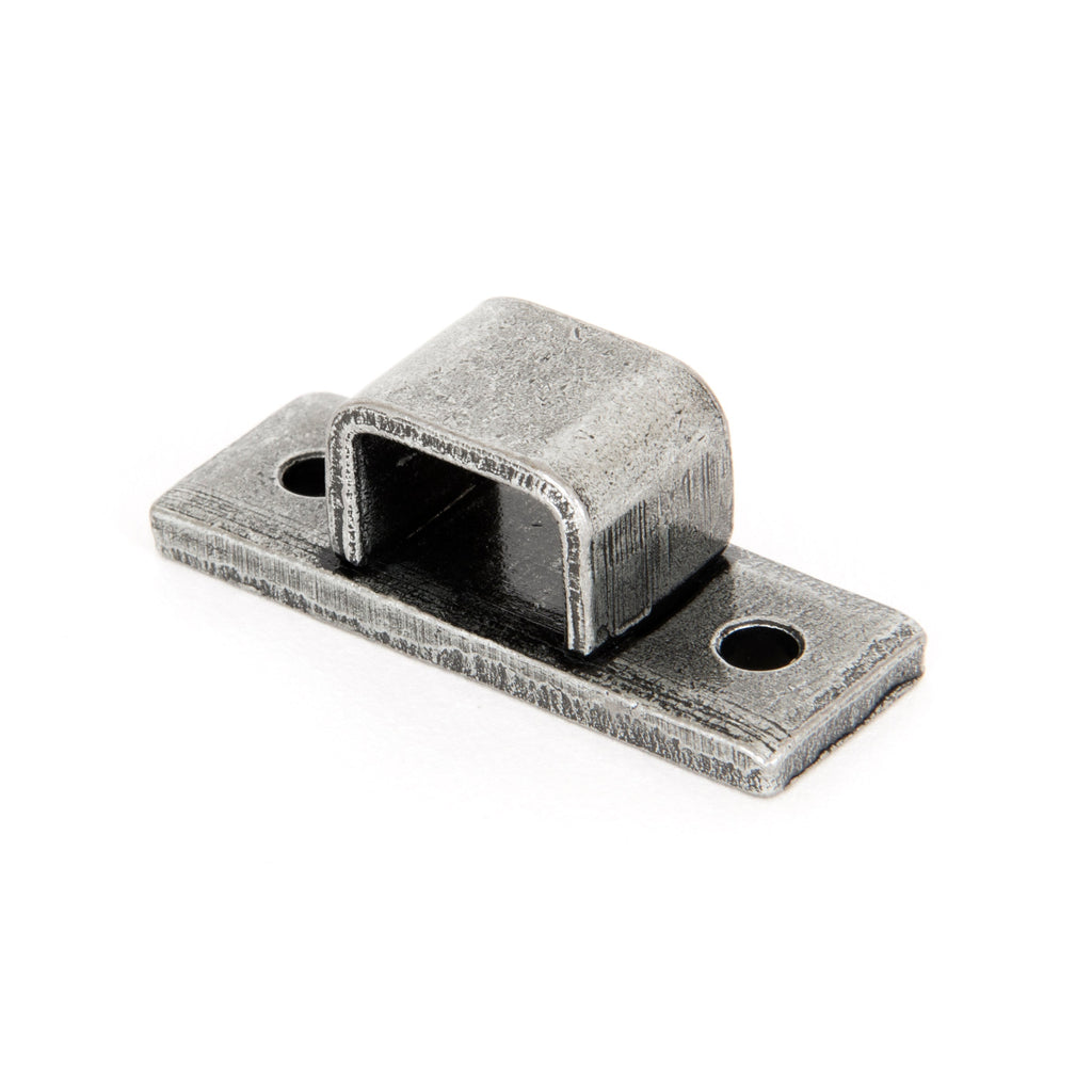 Pewter Receiver Bridge For 6" Straight Bolt | From The Anvil-Bolt Accessories-Yester Home