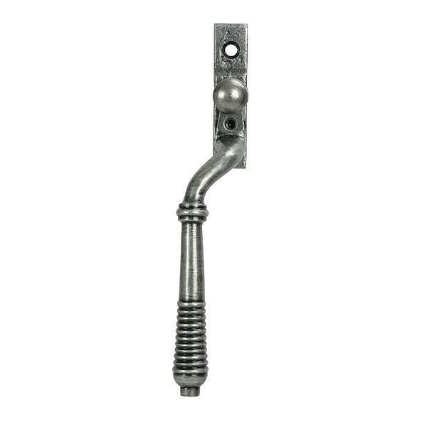 Pewter Reeded Espag - LH - Espag. Fasteners - From The Anvil - Yester Home