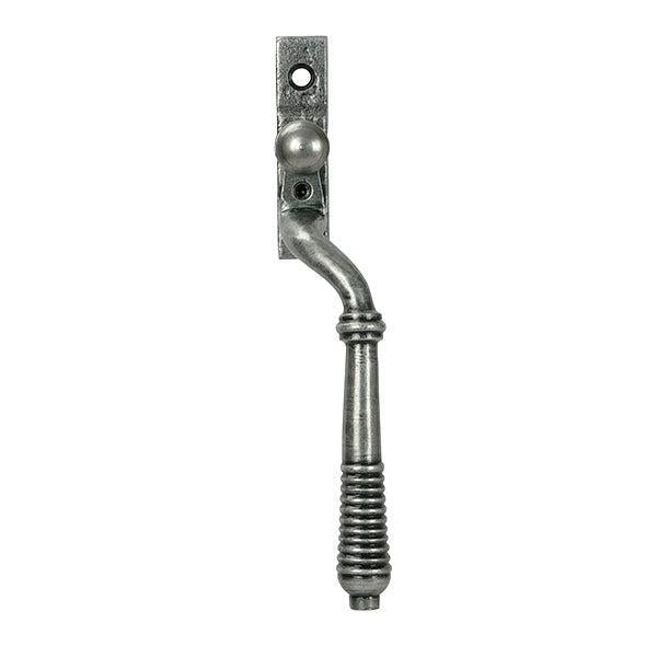 Pewter Reeded Espag - RH - Espag. Fasteners - From The Anvil - Yester Home