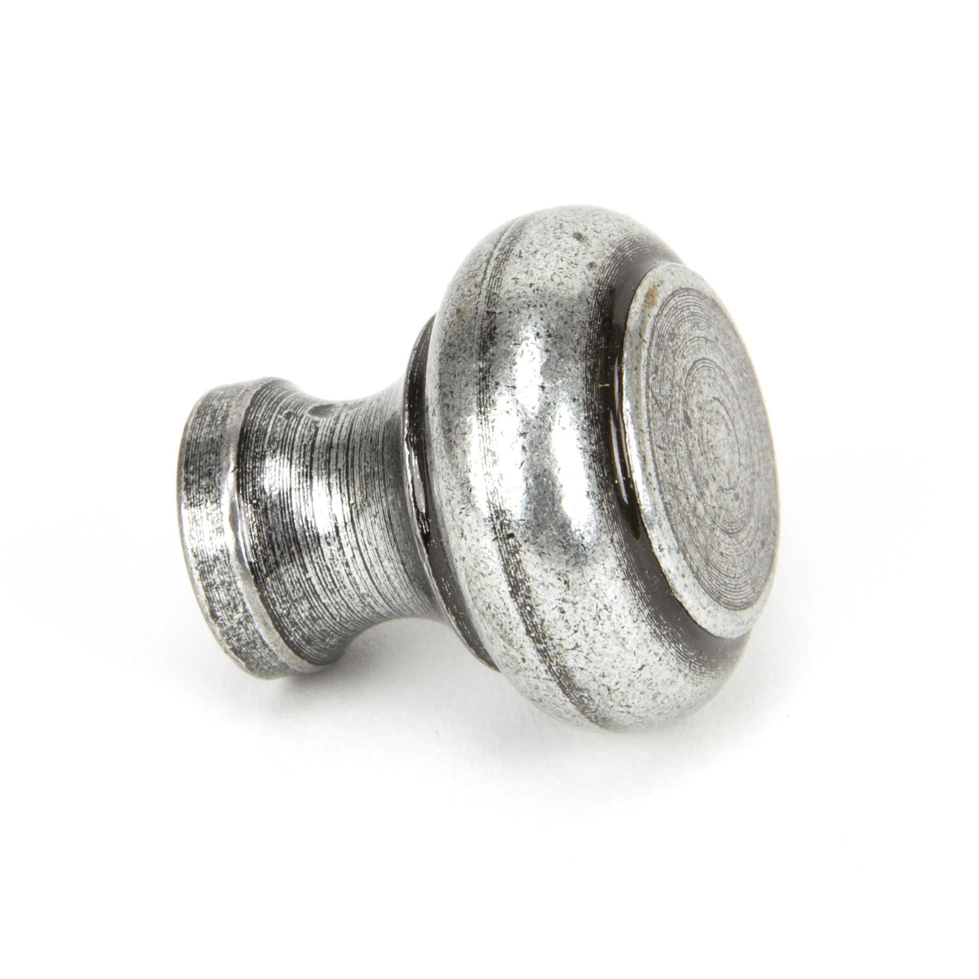 Pewter Regency Cabinet Knob - Small | From The Anvil - Cabinet Knobs - From The Anvil - Yester Home