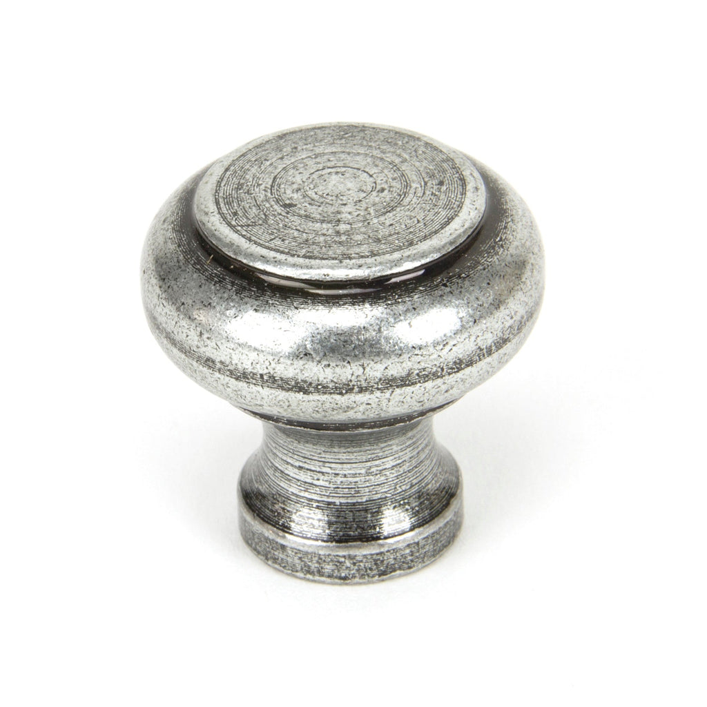 Pewter Regency Cabinet Knob - Small | From The Anvil-Cabinet Knobs-Yester Home