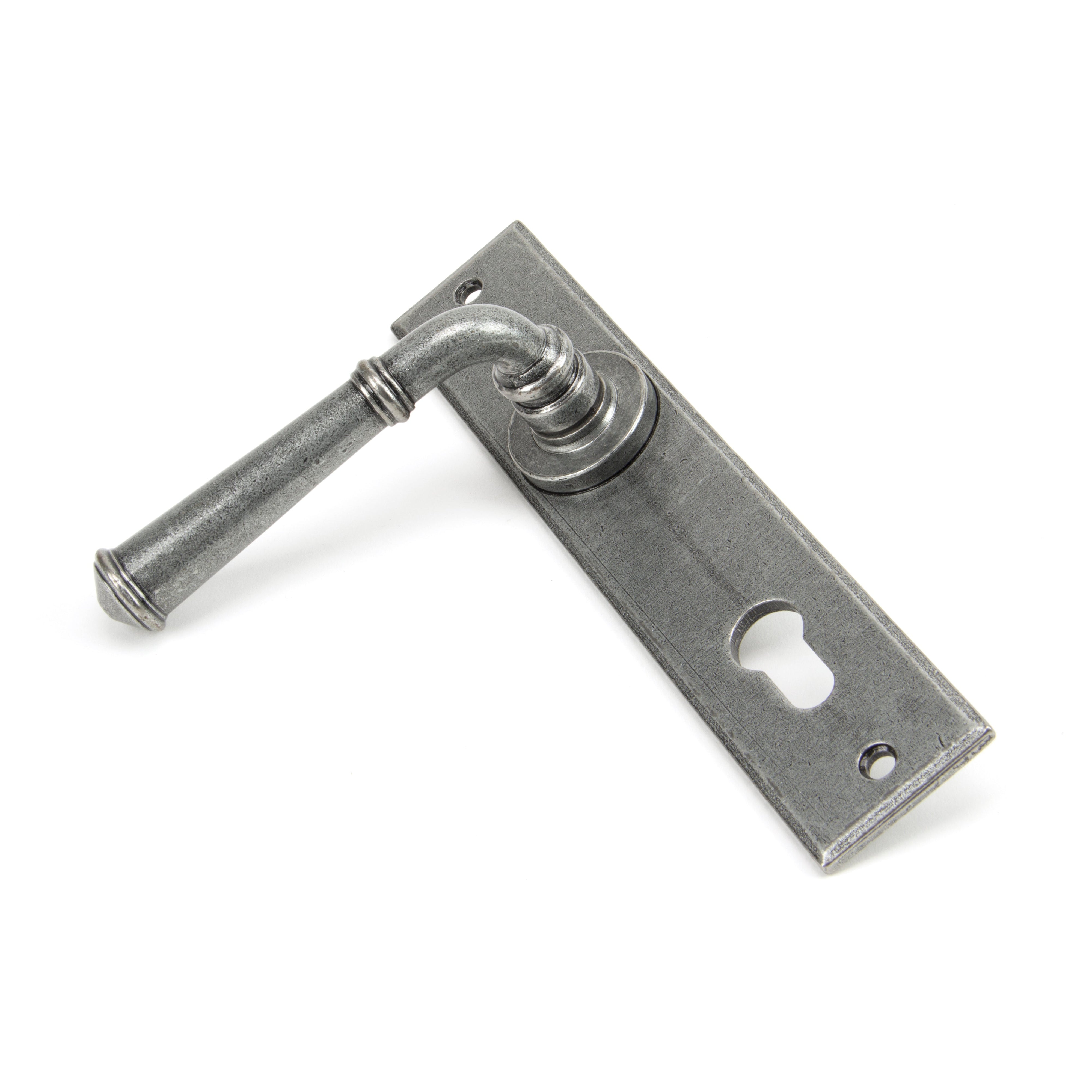 Pewter Regency Lever Espag. Lock Set | From The Anvil-Espagnolette-Yester Home