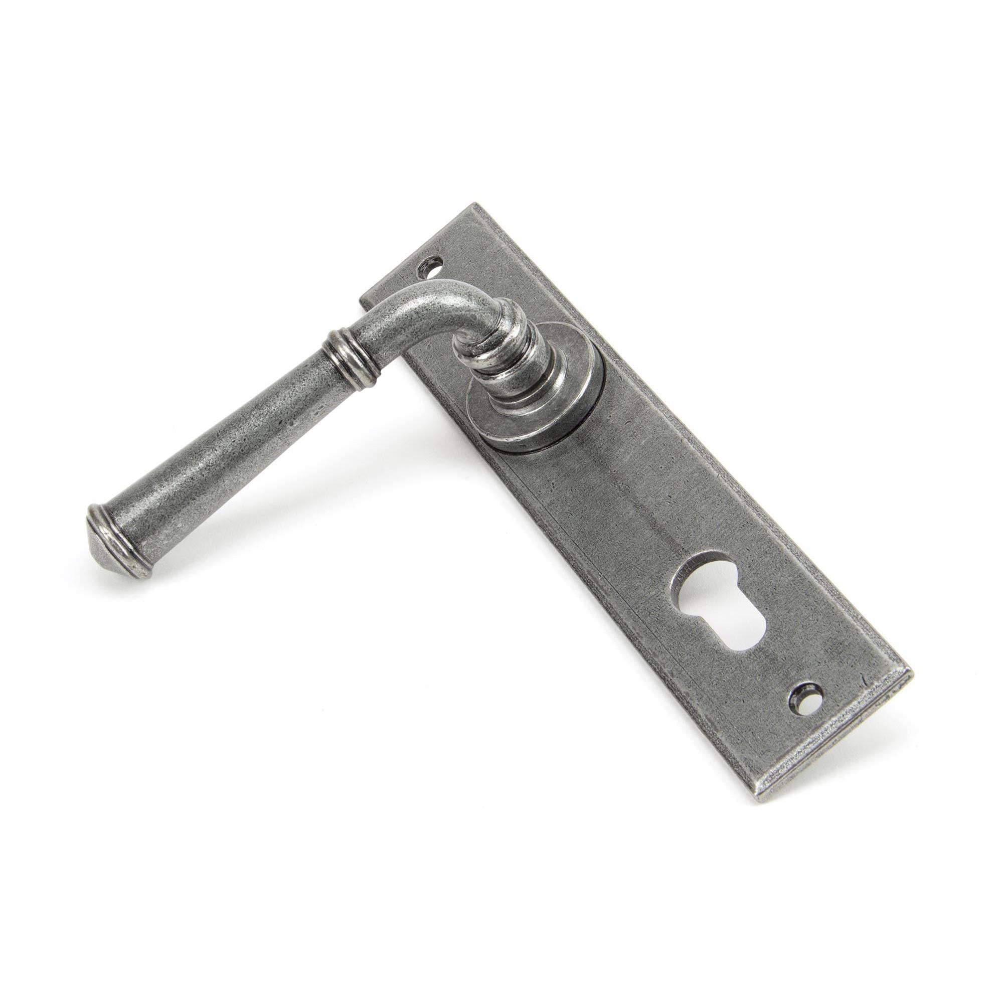 Pewter Regency Lever Espag. Lock Set | From The Anvil - Espagnolette - From The Anvil - Yester Home