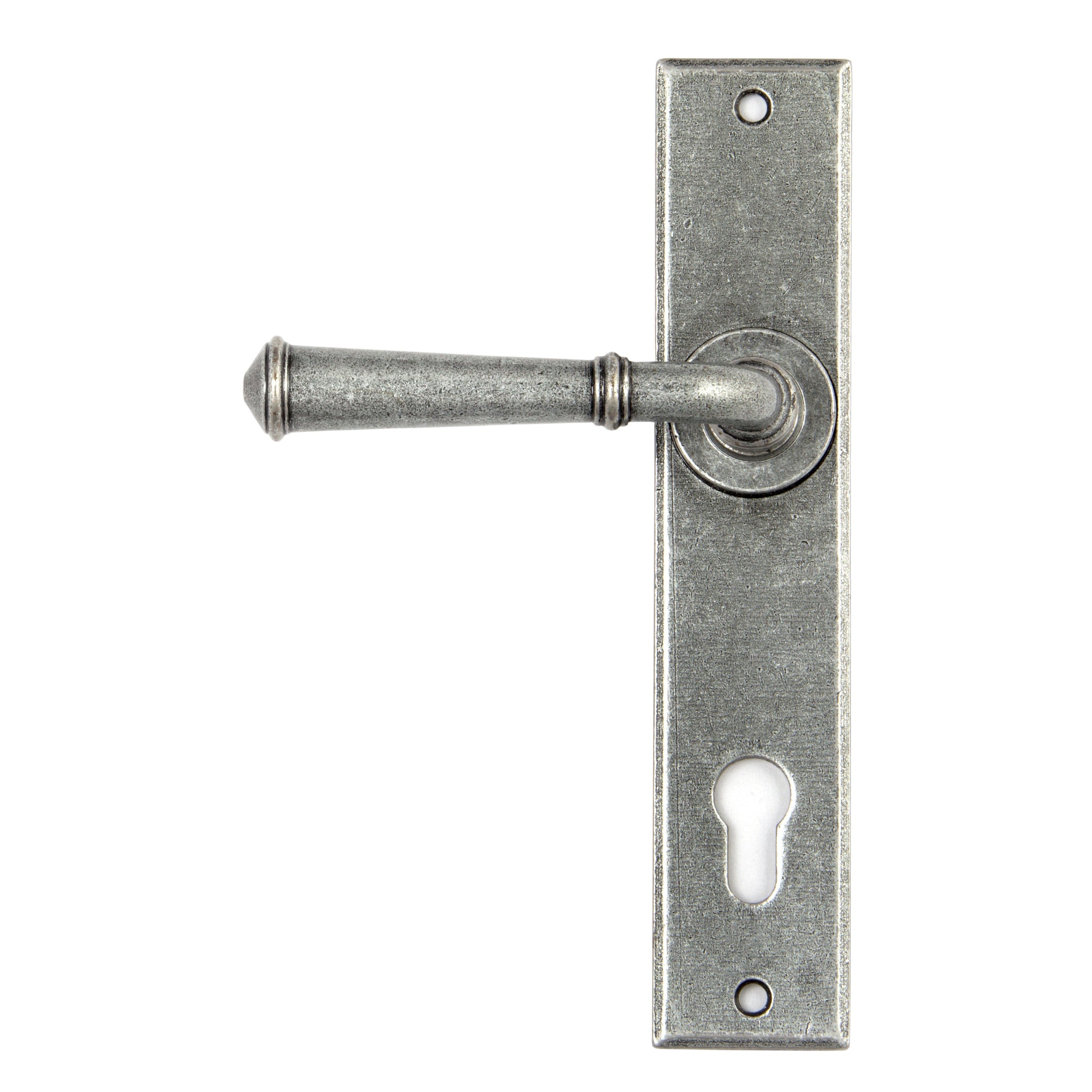 Pewter Regency Lever Espag. Lock Set | From The Anvil-Espagnolette-Yester Home