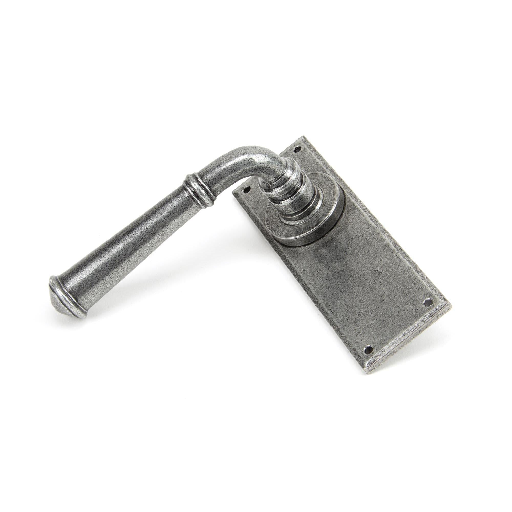 Pewter Regency Lever Latch Set | From The Anvil - Lever Latch - From The Anvil - Yester Home