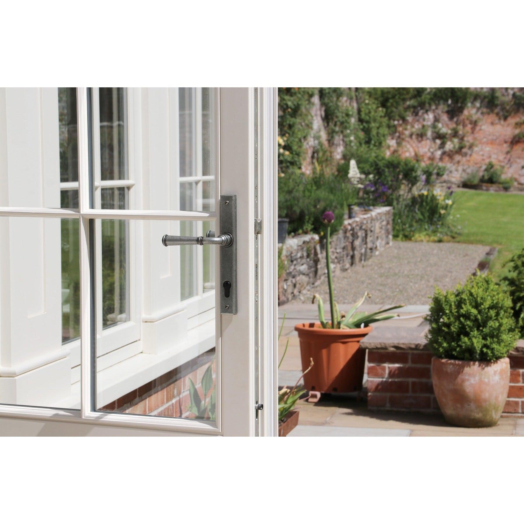 Pewter Regency Slimline Lever Espag. Lock Set | From The Anvil-Espagnolette-Yester Home