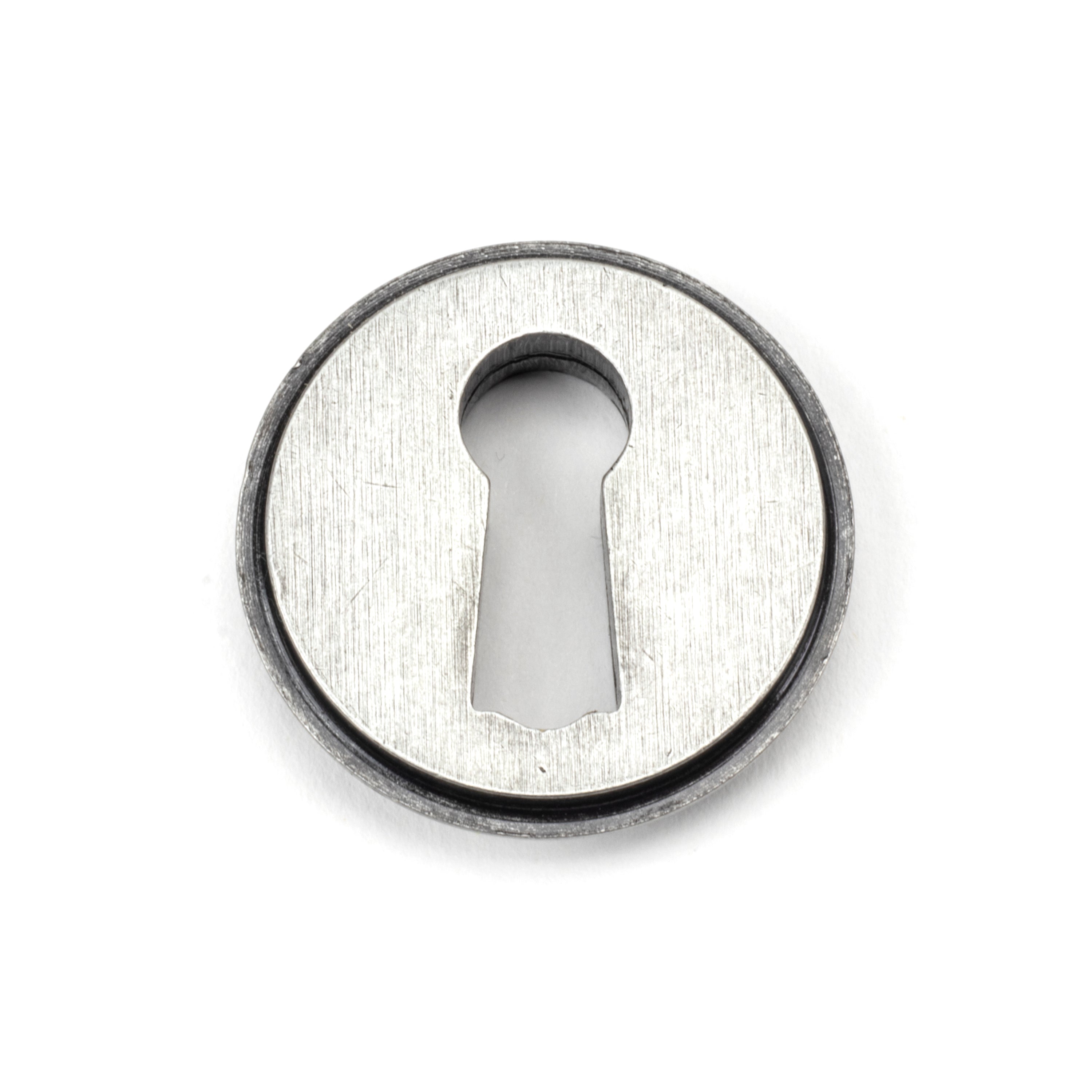 Pewter Round Escutcheon (Beehive) | From The Anvil-Escutcheons-Yester Home