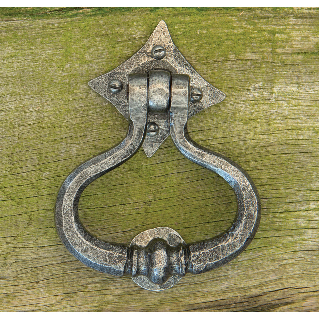 Pewter Shakespeare Door Knocker | From The Anvil-Surface Fixed Door Knockers-Yester Home