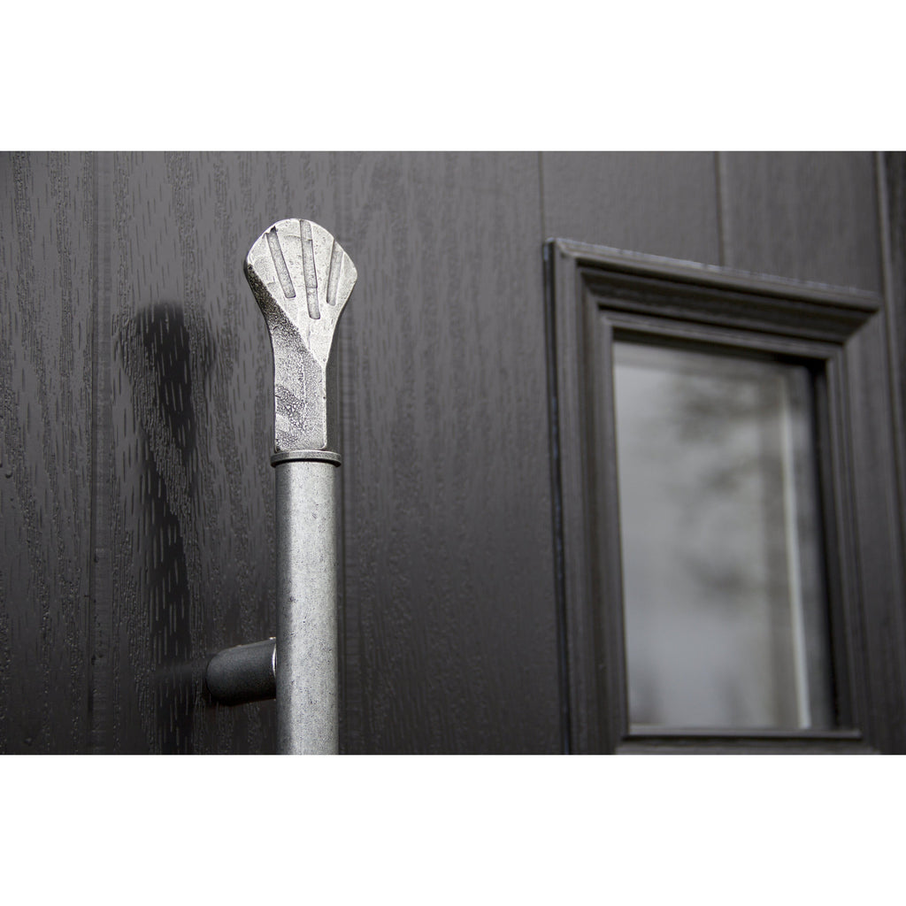 Pewter Shell Curtain Finial (pair) | From The Anvil-Finials-Yester Home
