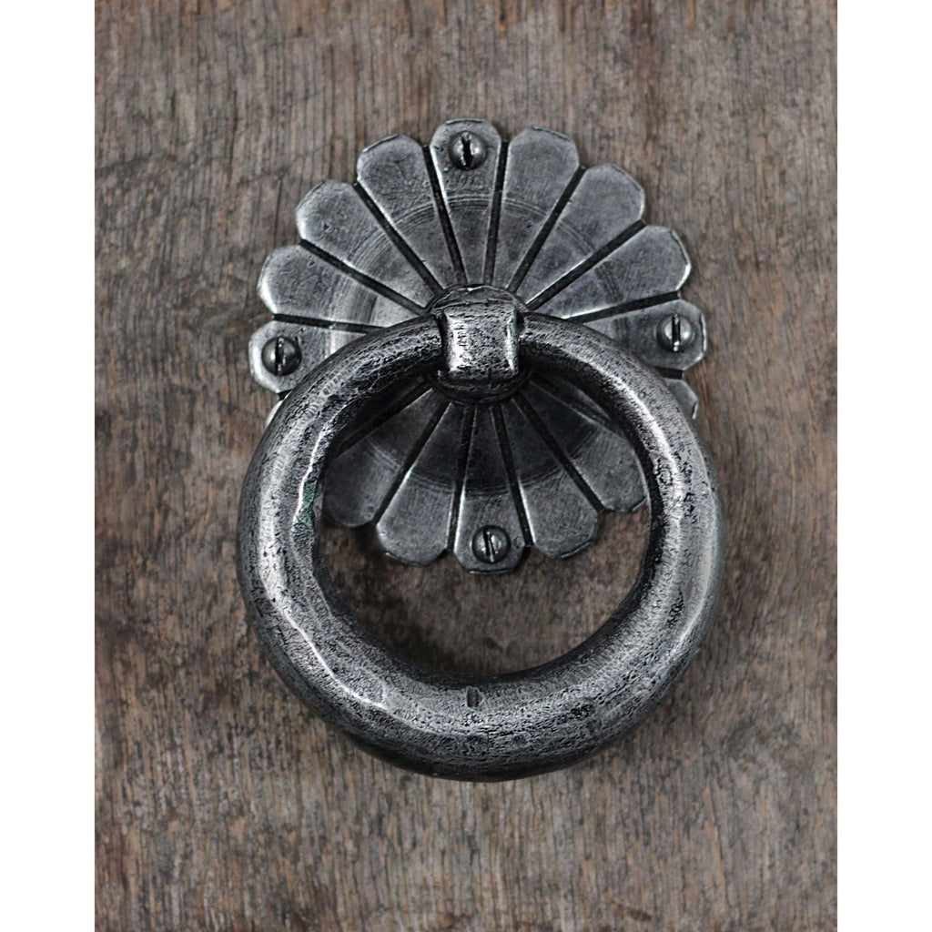 Pewter Shropshire Door Knocker | From The Anvil-Surface Fixed Door Knockers-Yester Home