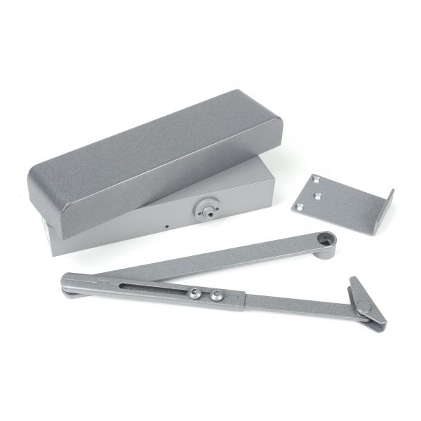 Pewter Size 2-5 Door Closer & Cover | From The Anvil-Door Closer & Cover-Yester Home