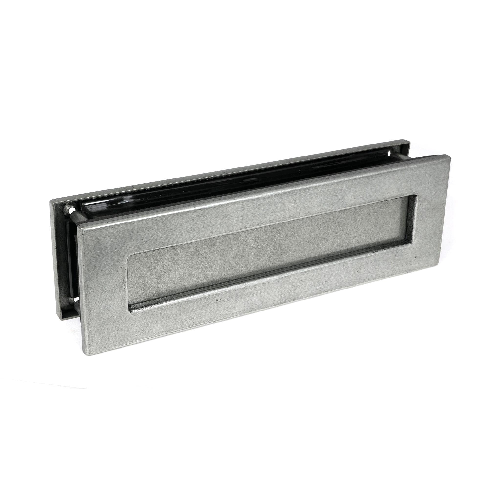 Pewter Traditional Letterbox | From The Anvil - Letterbox - From The Anvil - Yester Home