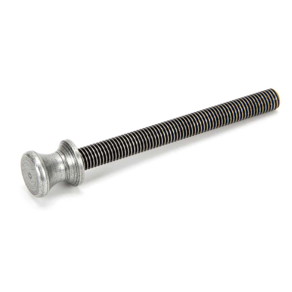 Pewter ended SS M10 110mm Threaded Bar | From The Anvil-Screws & Bolts-Yester Home