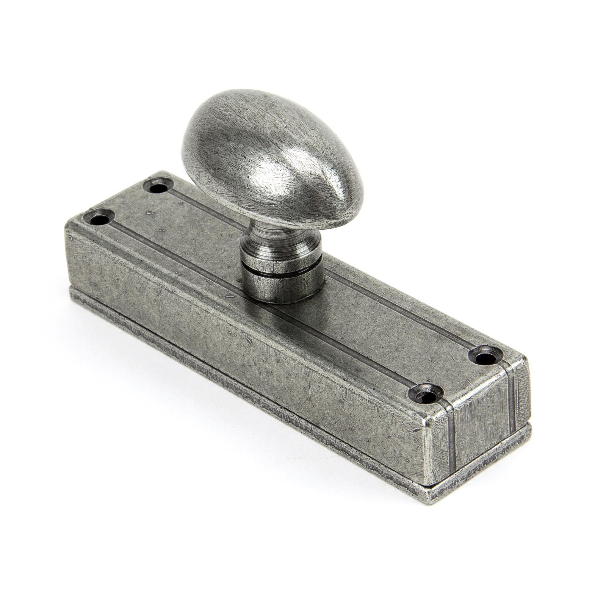 Pewter knob for Cremone Bolt | From The Anvil - Bolts - From The Anvil - Yester Home