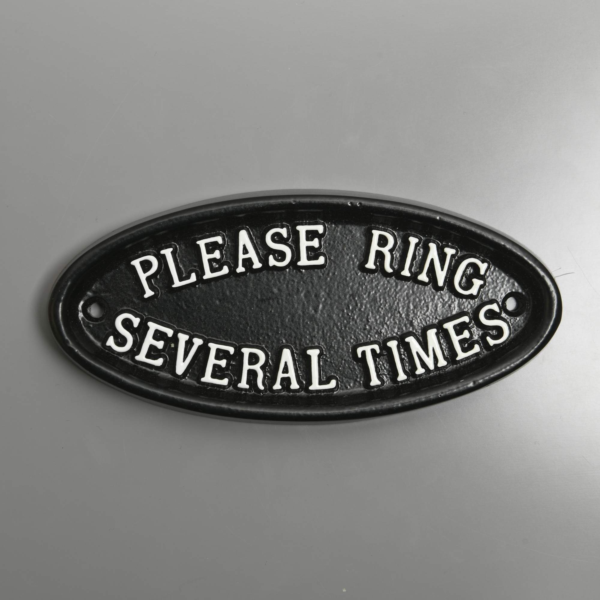 Please Ring Several Times Bell Sign-Front Door Signs-Yester Home