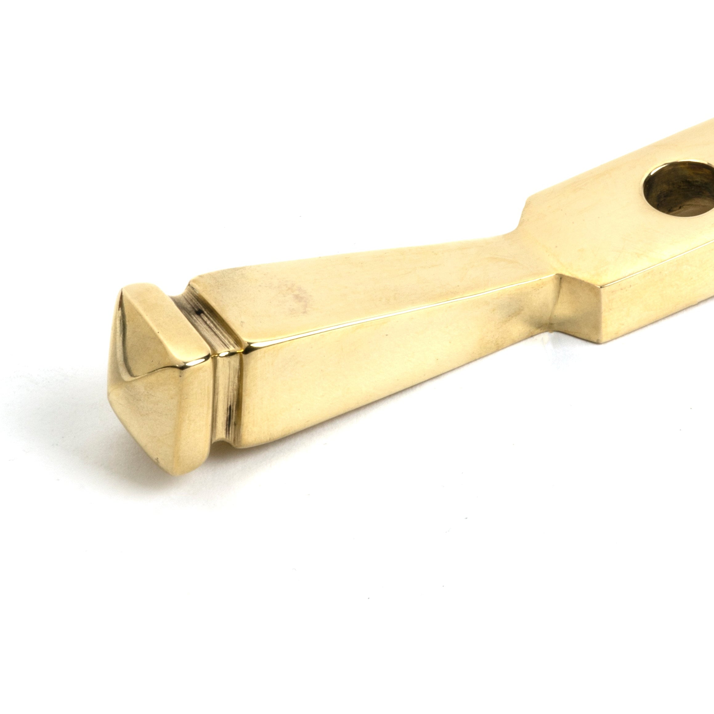 Polished Brass 12" Avon Stay | From The Anvil-Stays-Yester Home