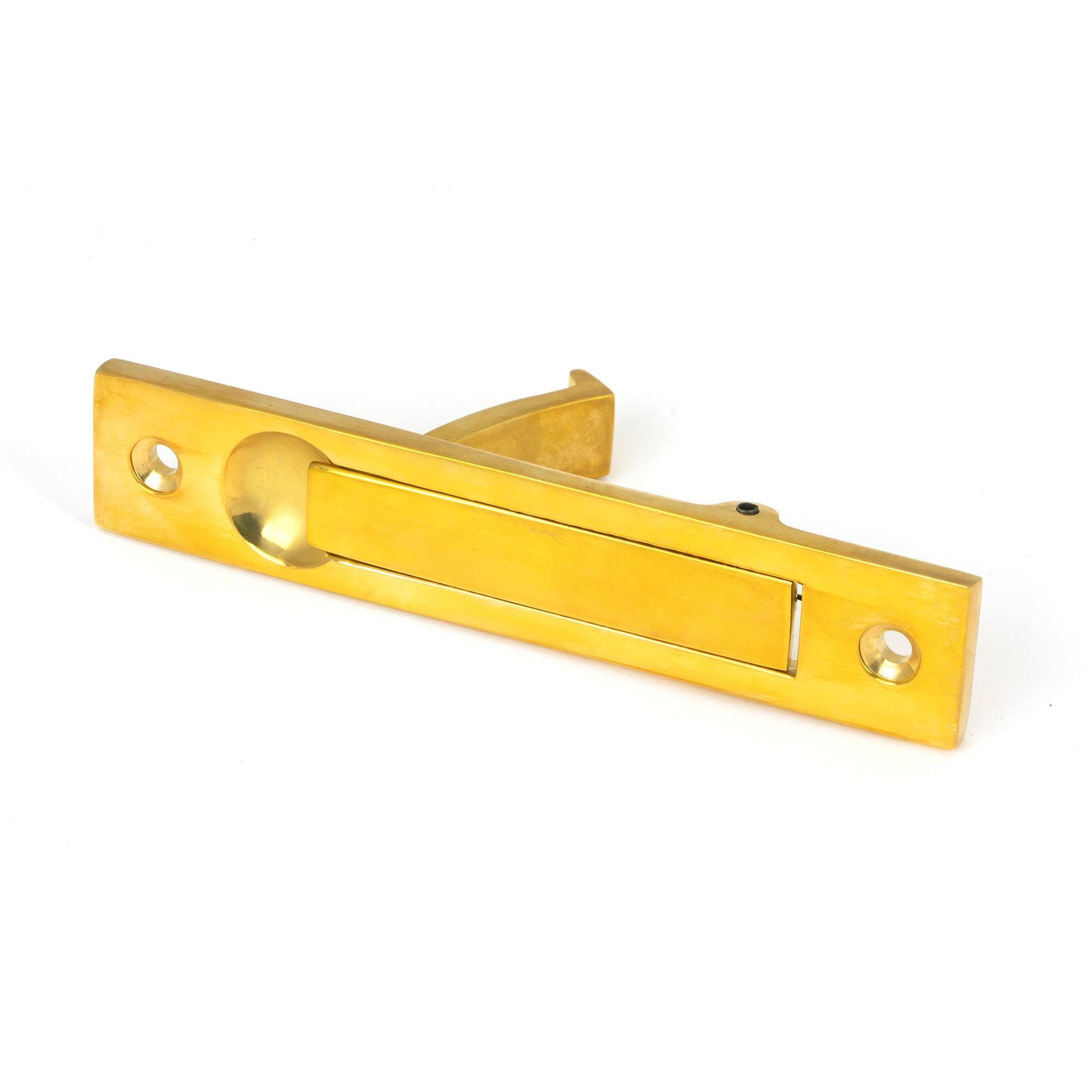 Polished Brass 125mm x 25mm Edge Pull | From The Anvil - Cabinet Pulls - From The Anvil - Yester Home