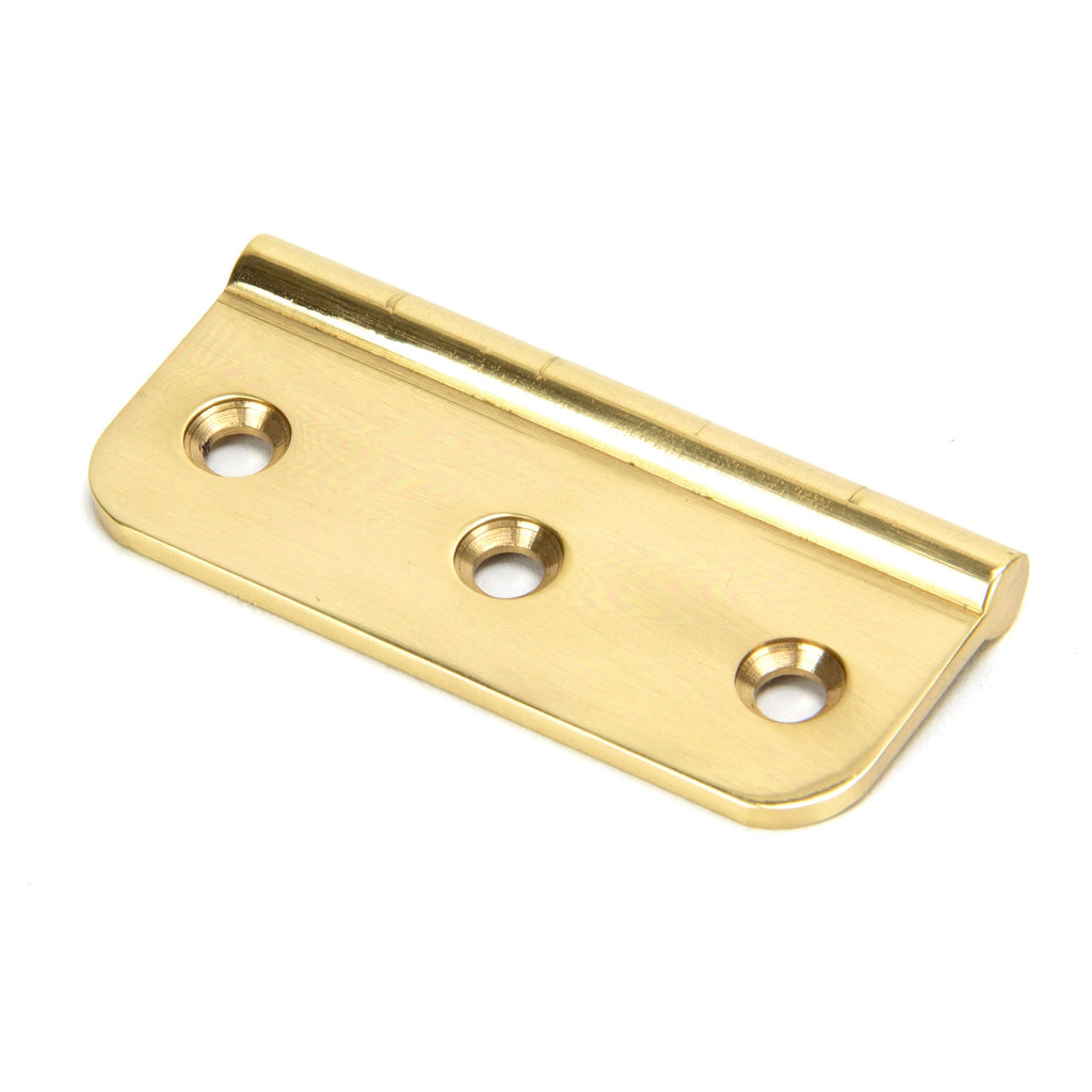 Polished Brass 3" Dummy Butt Hinge (Single) | From The Anvil-Butt Hinges-Yester Home