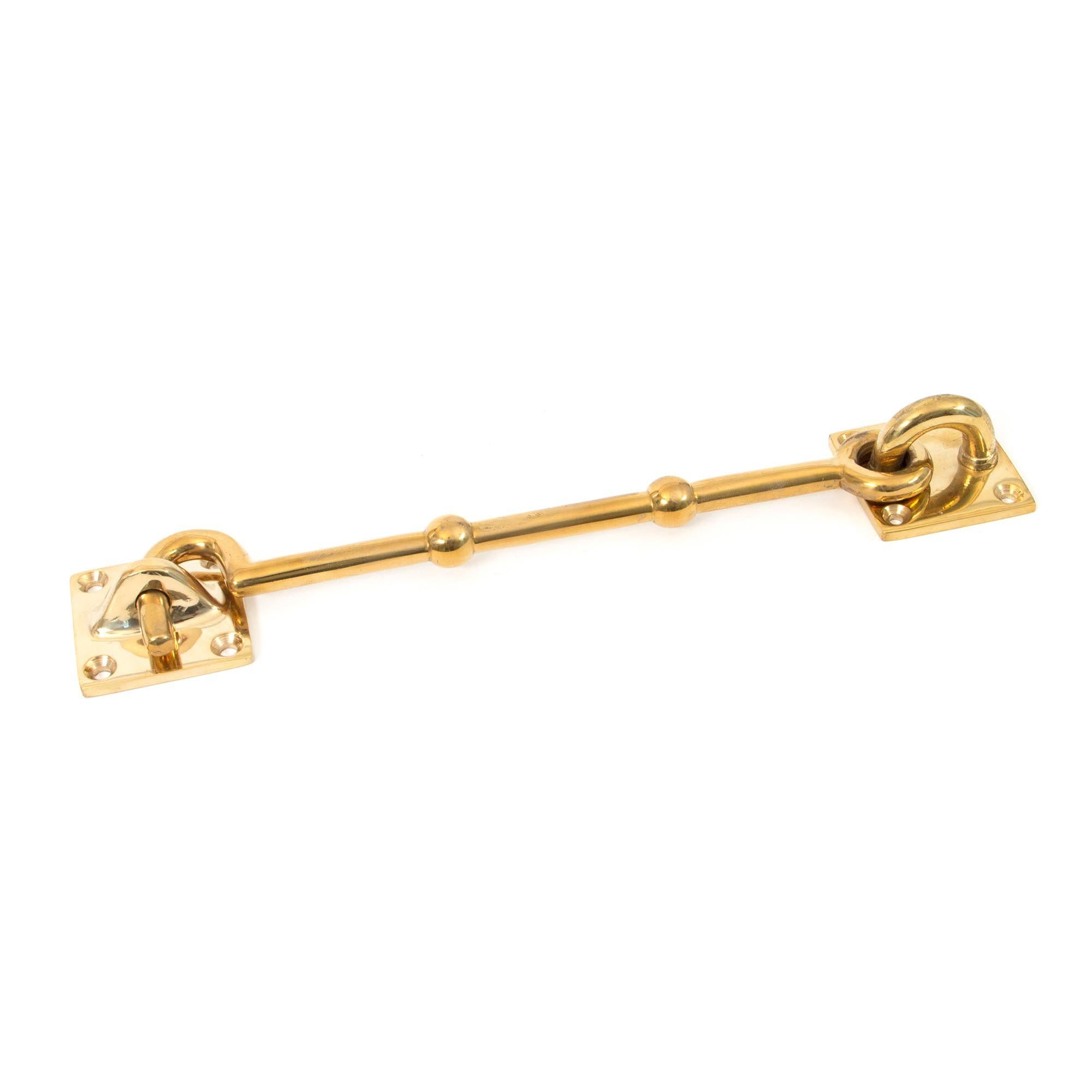 Polished Brass 8" Cabin Hook | From The Anvil - Cabin Hooks - From The Anvil - Yester Home