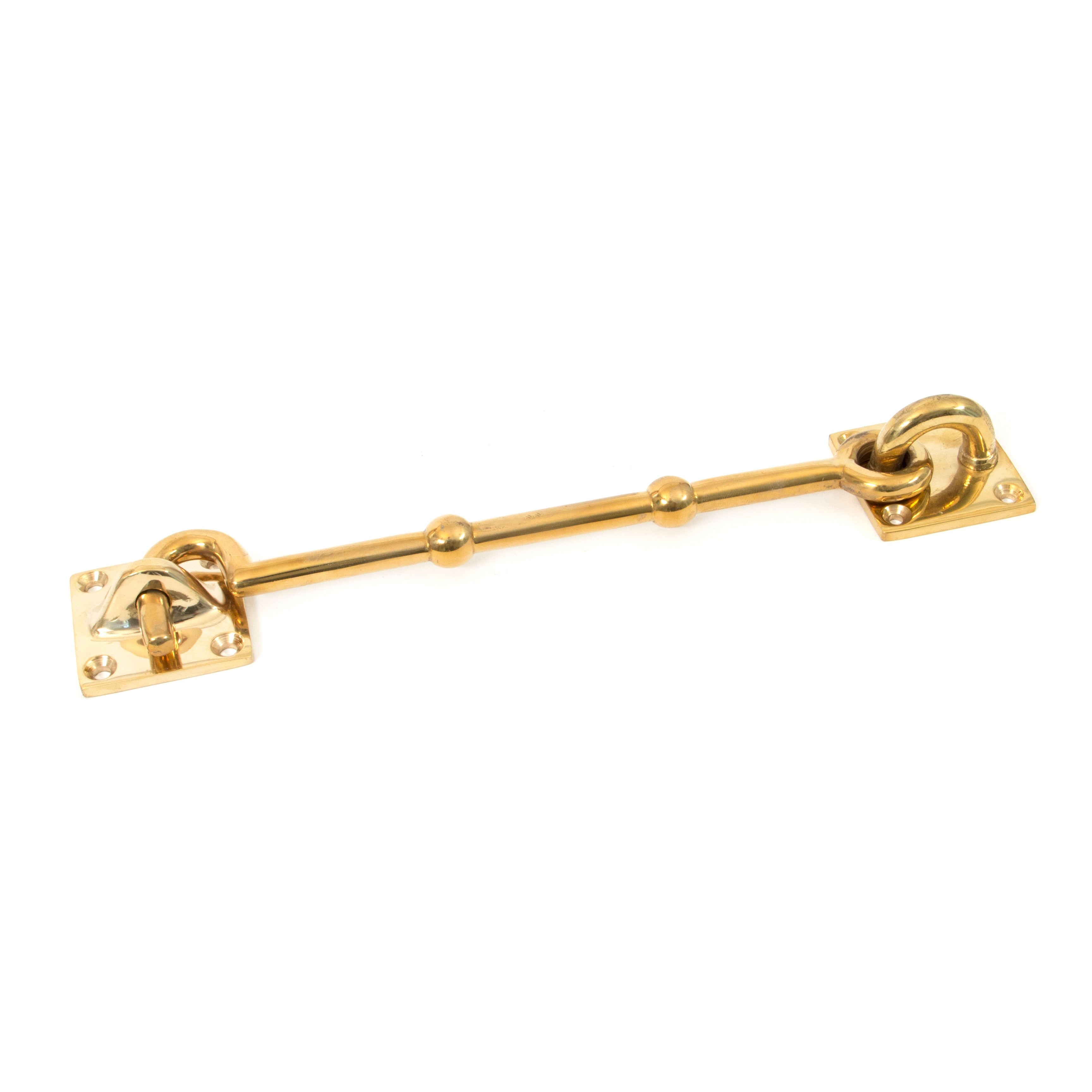Polished Brass 8" Cabin Hook | From The Anvil-Cabin Hooks-Yester Home