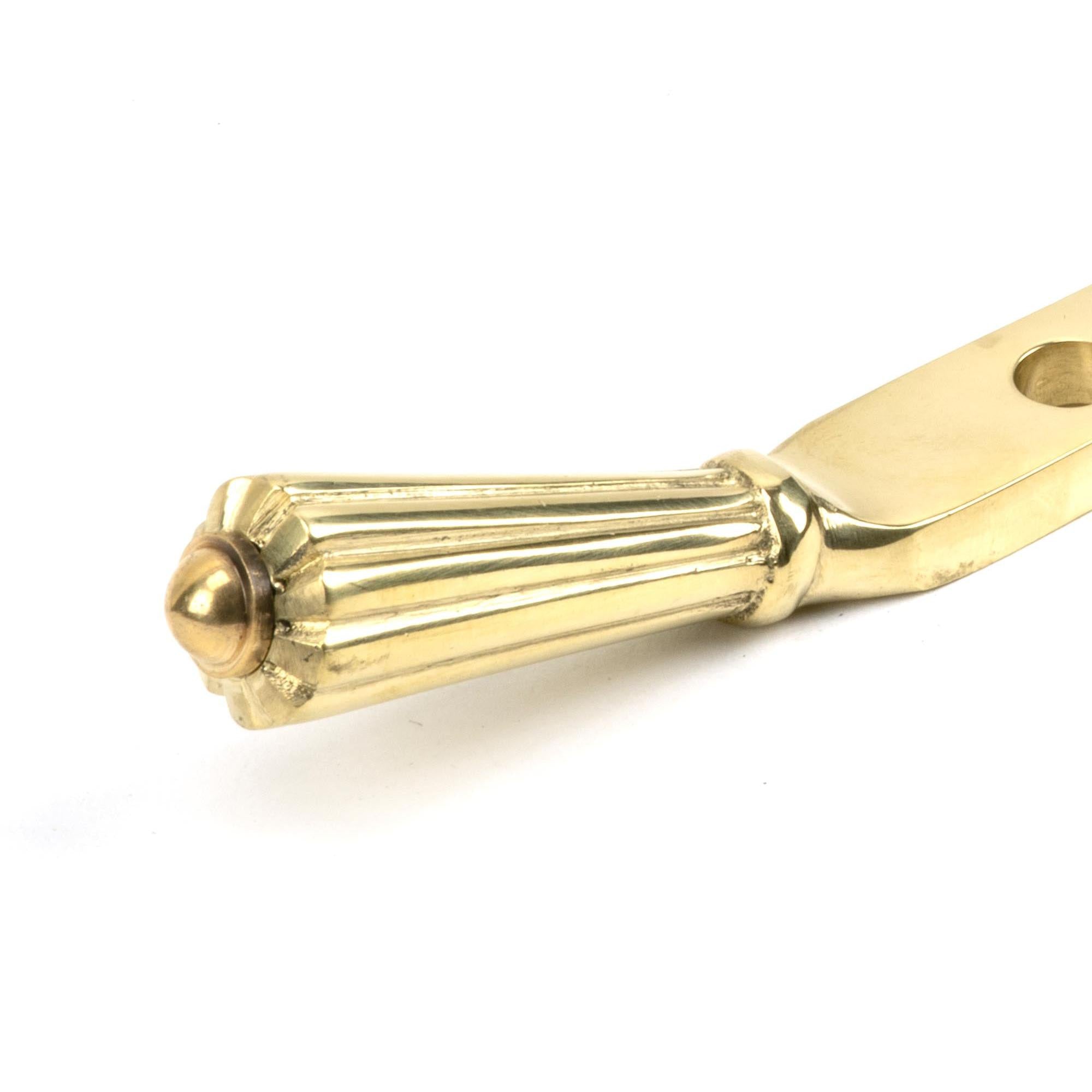 Polished Brass 8" Hinton Stay | From The Anvil - Stays - From The Anvil - Yester Home