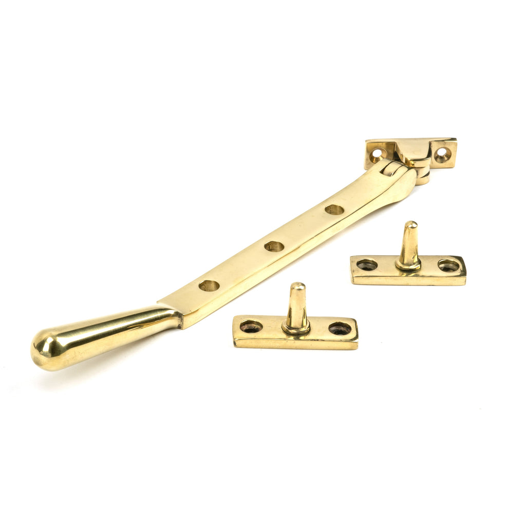 Polished Brass 8" Newbury Stay | From The Anvil-Stays-Yester Home