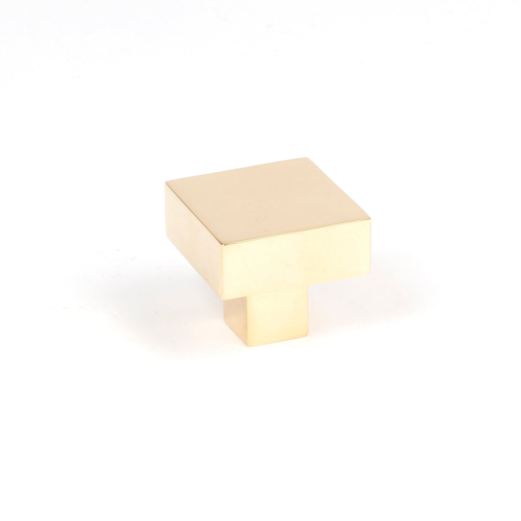 Polished Brass Albers Cabinet Knob - 30mm | From The Anvil-Cabinet Knobs-Yester Home