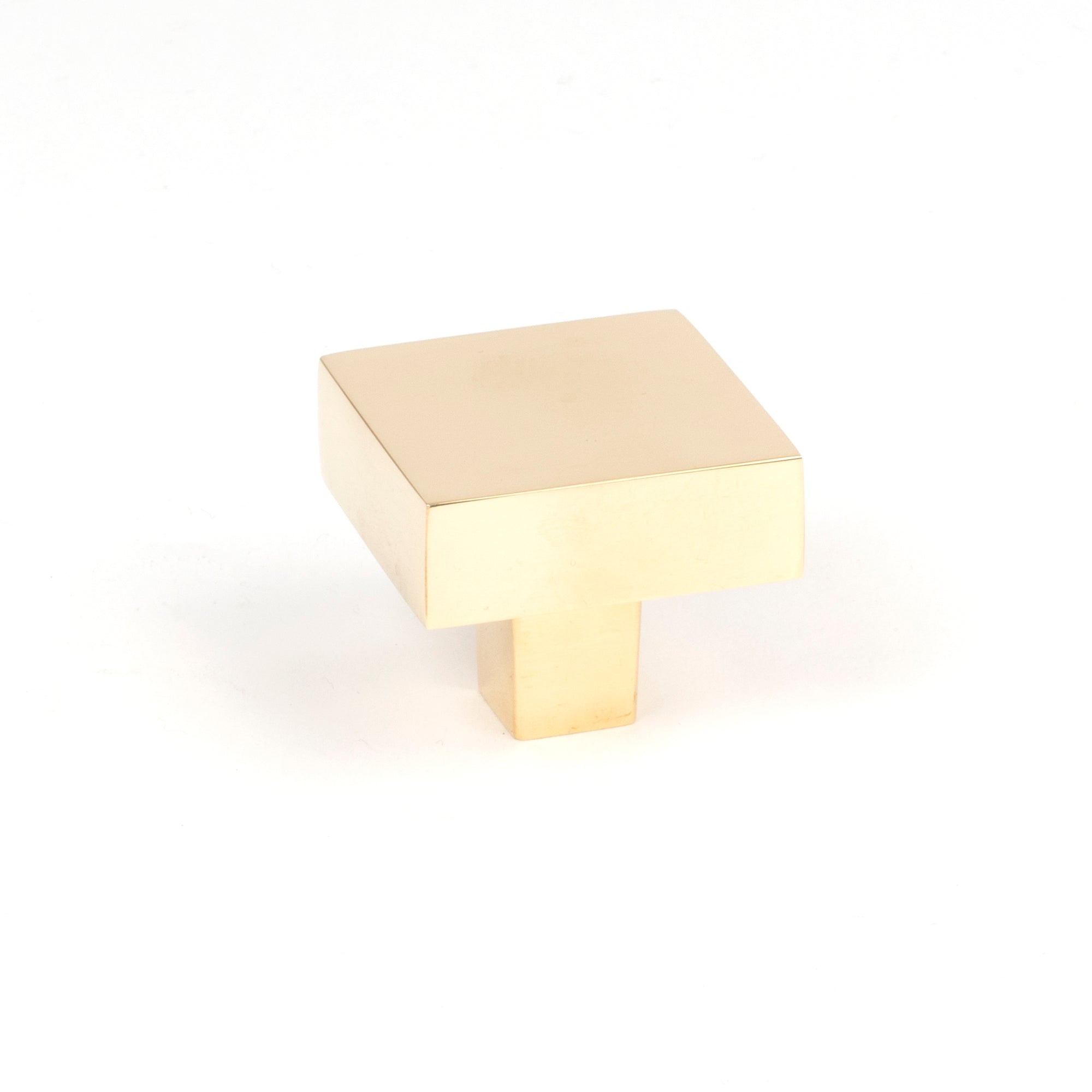 Polished Brass Albers Cabinet Knob - 35mm | From The Anvil - Cabinet Knobs - From The Anvil - Yester Home