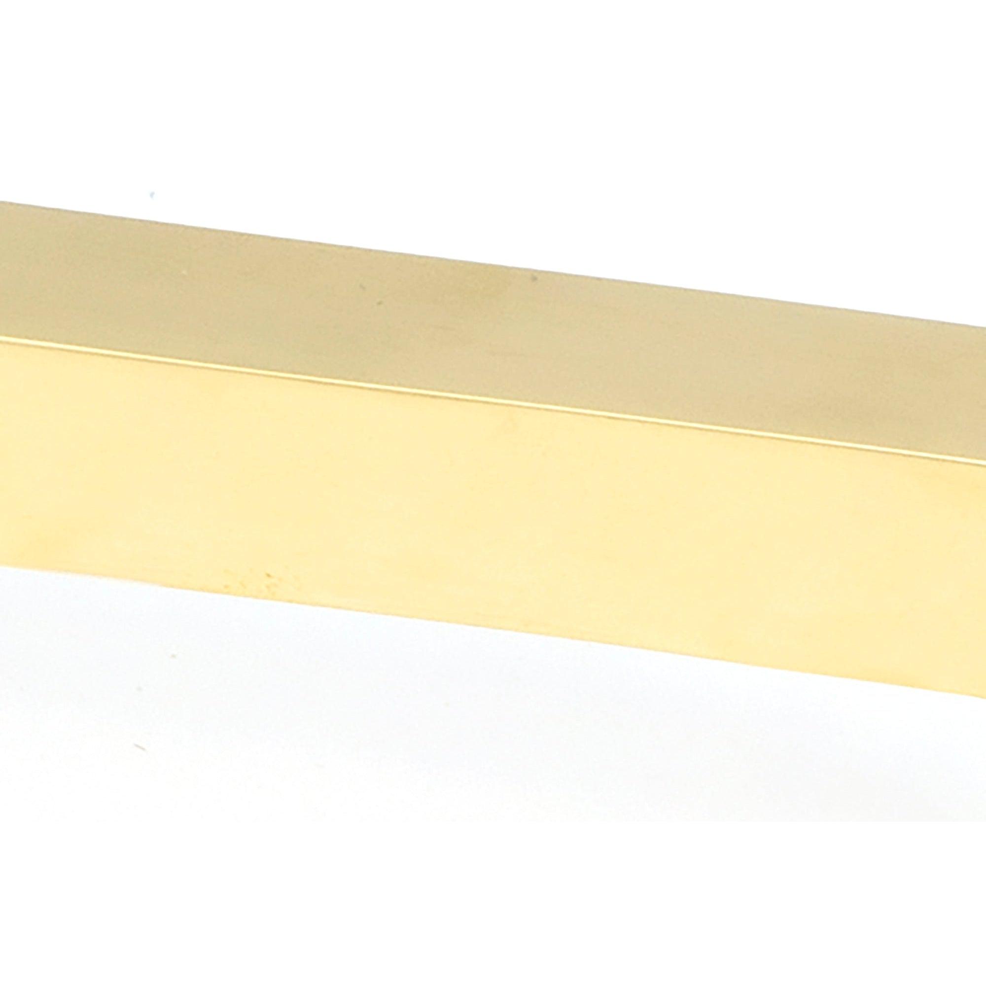 Polished Brass Albers Pull Handle - Small | From The Anvil-Pull Handles-Yester Home