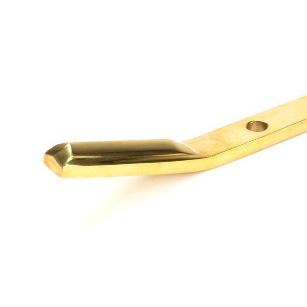 Polished Brass Art Deco 12" Stay - Stays - From The Anvil - Yester Home