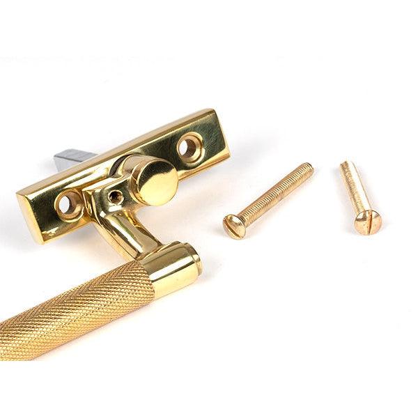 Polished Brass Brompton Espag - RH | From The Anvil-Espag. Fasteners-Yester Home