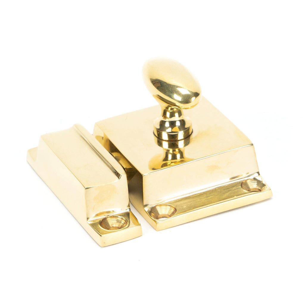 Polished Brass Cabinet Latch | From The Anvil-Cabinet Latches & Catches-Yester Home