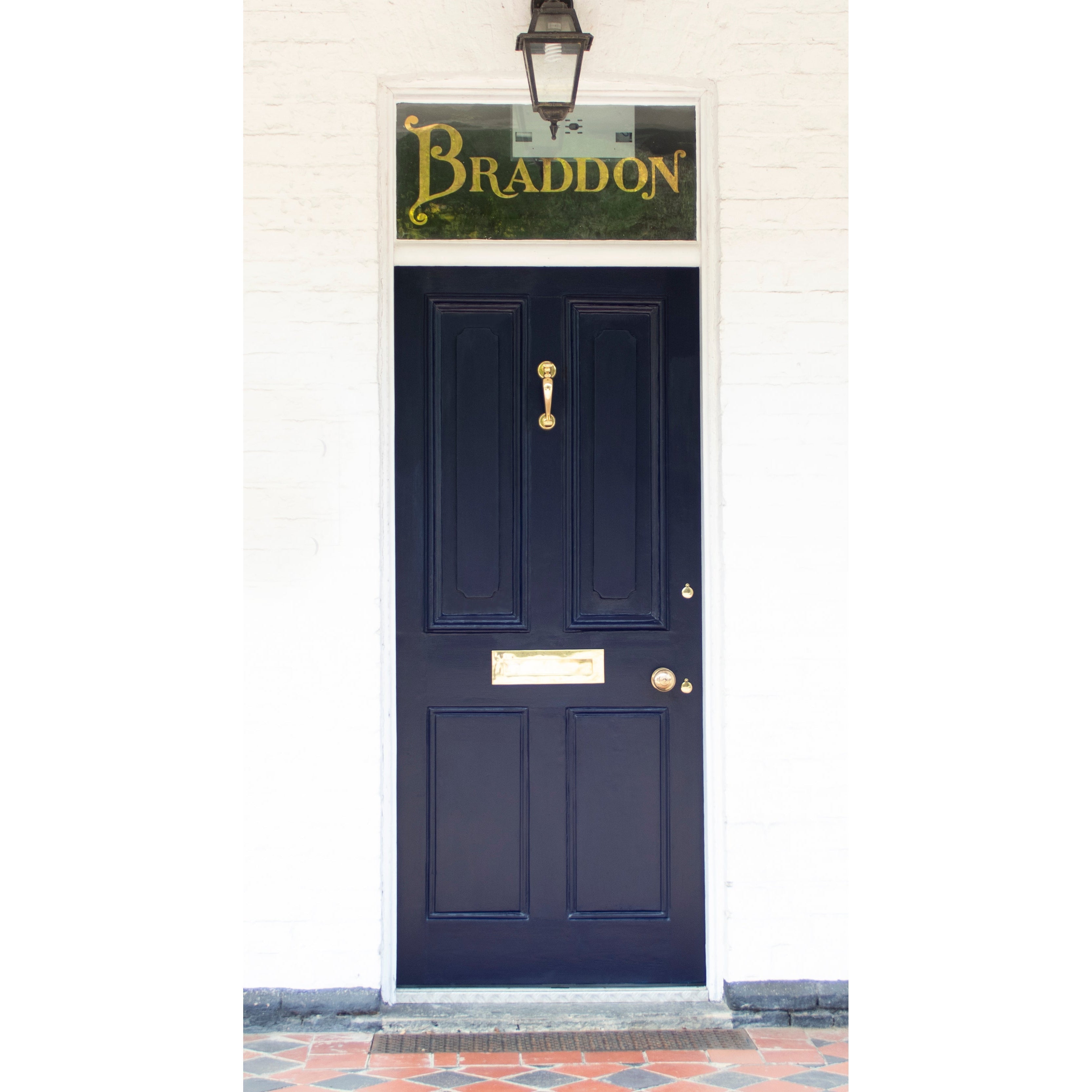 Polished Brass Doctors Door Knocker | From The Anvil-Bolt-Through Door Knockers-Yester Home