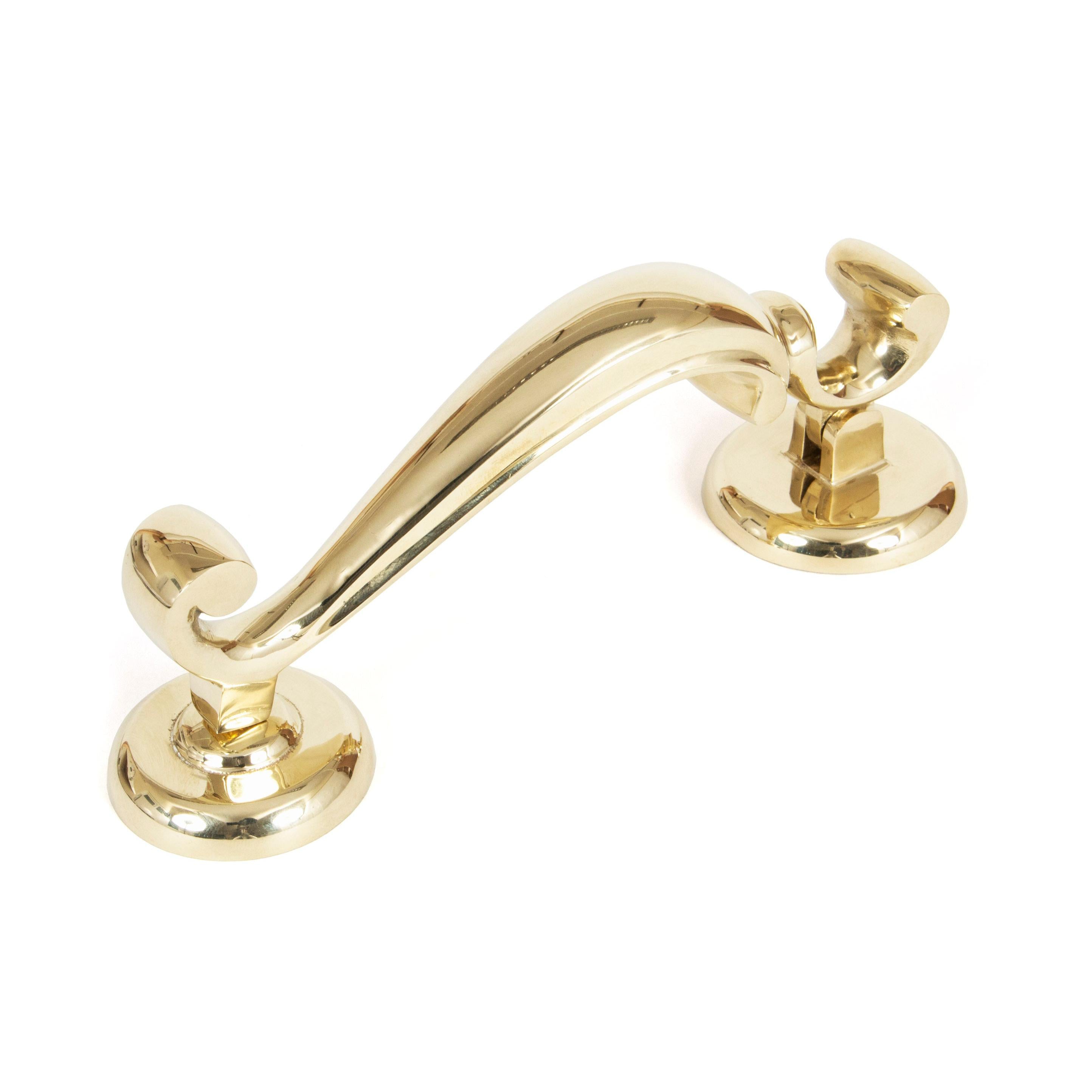 Polished Brass Doctors Door Knocker | From The Anvil - Bolt-Through Door Knockers - From The Anvil - Yester Home