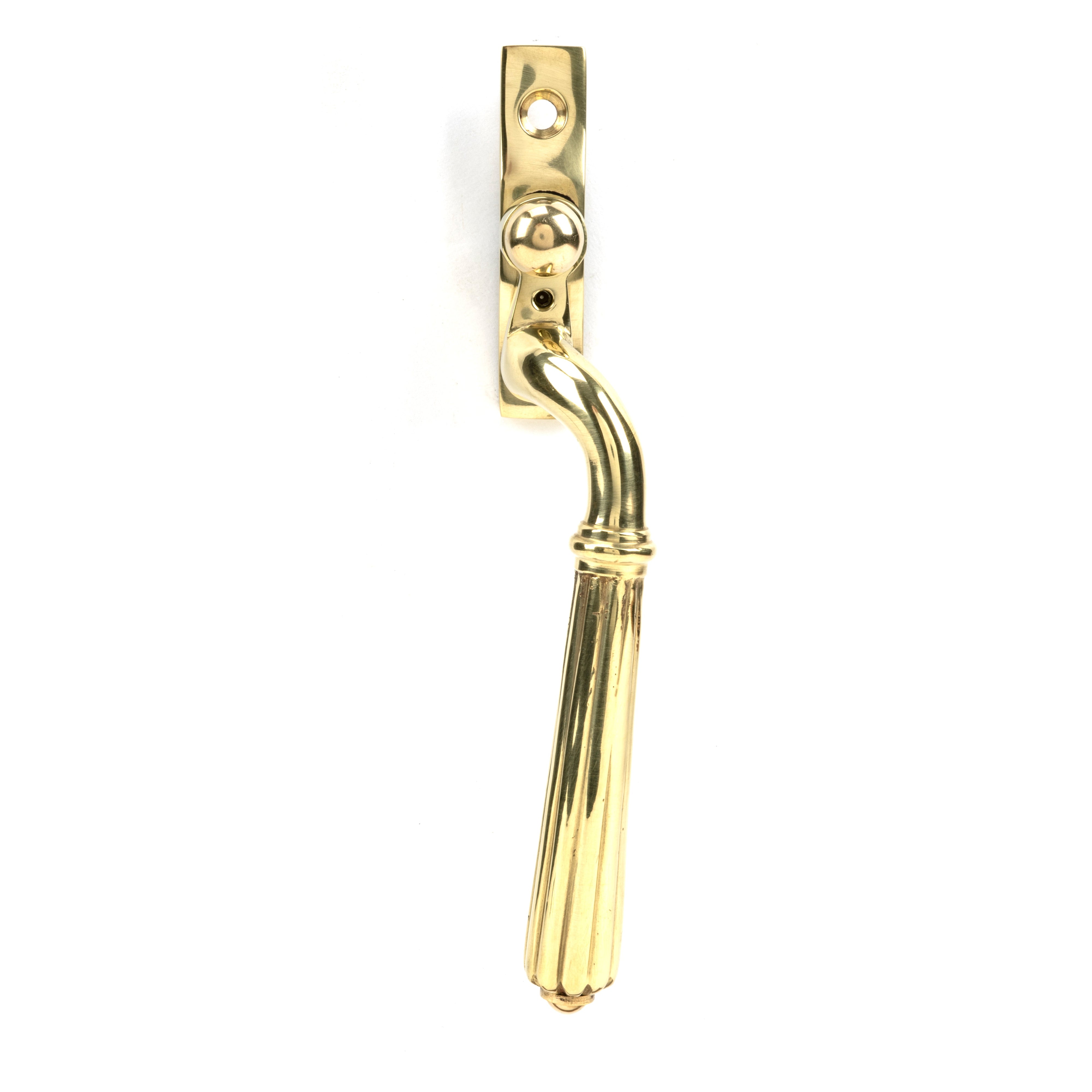 Polished Brass Hinton Espag - RH | From The Anvil-Espag. Fasteners-Yester Home