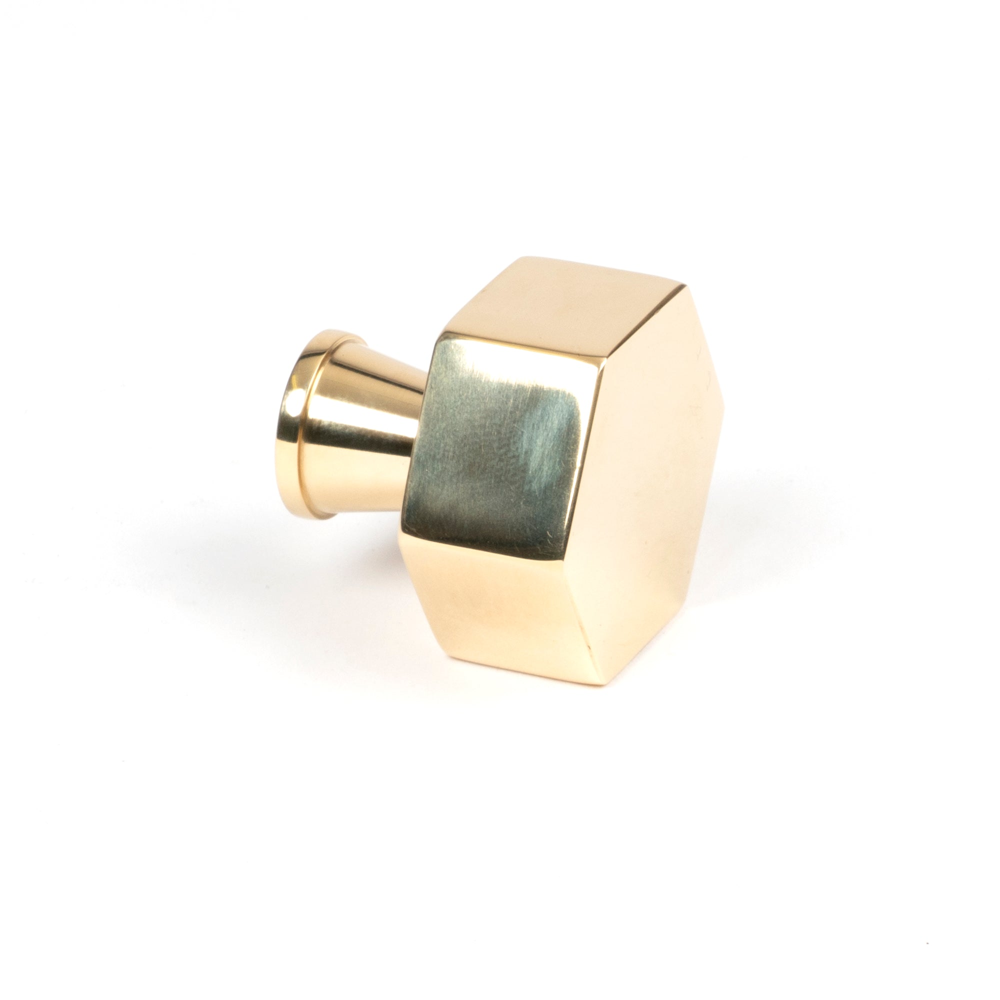 Polished Brass Kahlo Cabinet Knob - 32mm | From The Anvil-Cabinet Knobs-Yester Home