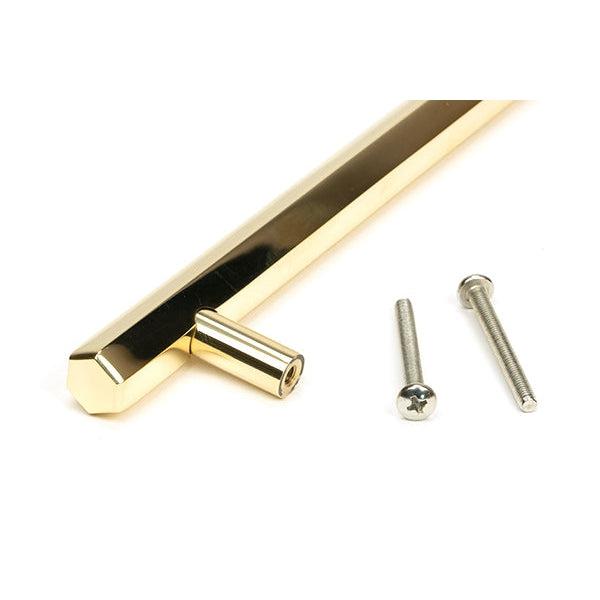 Polished Brass Kahlo Pull Handle - Large | From The Anvil-Pull Handles-Yester Home