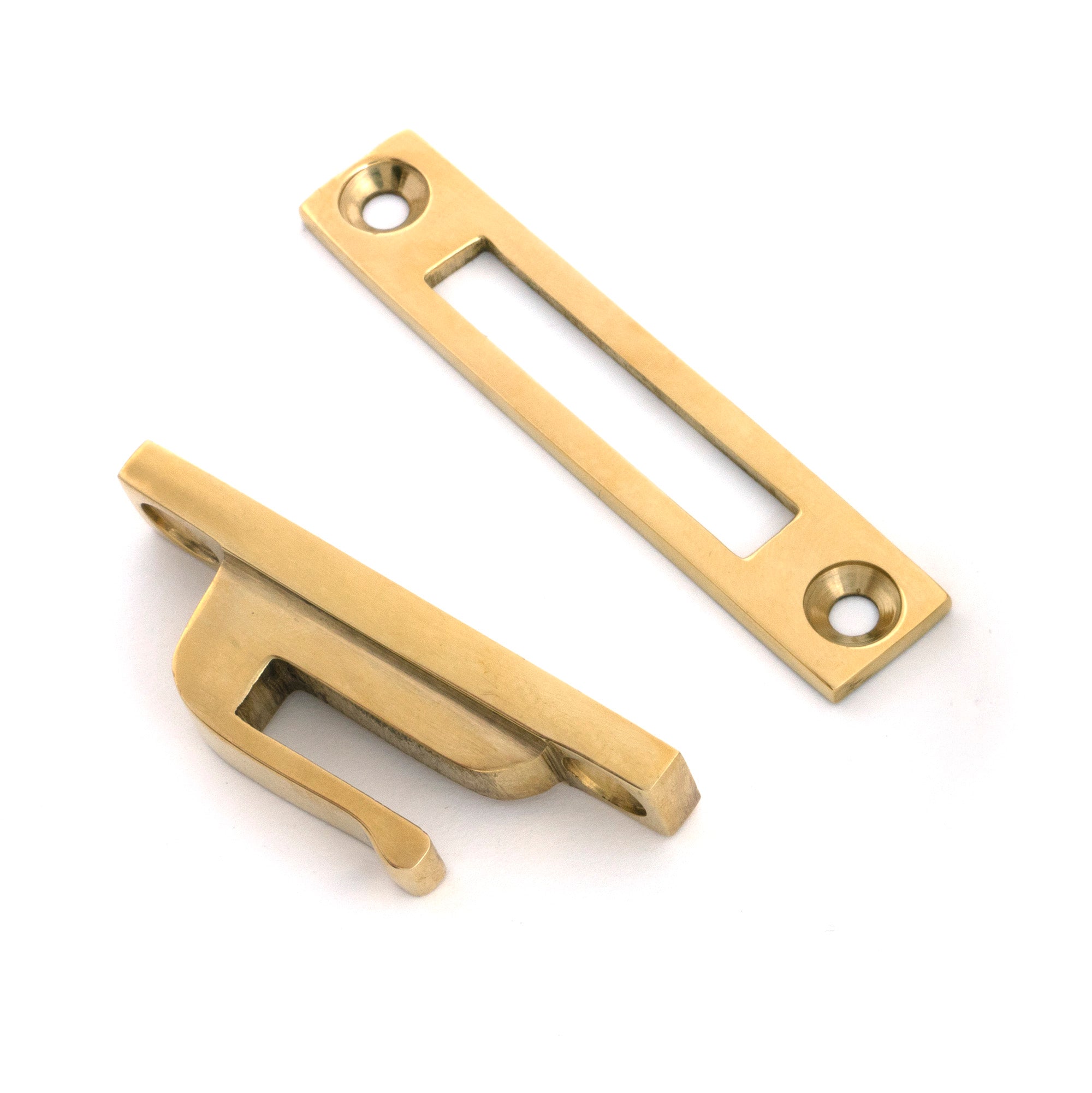 Polished Brass Locking Brompton Fastener – RH - Locking Fasteners - From The Anvil - Yester Home