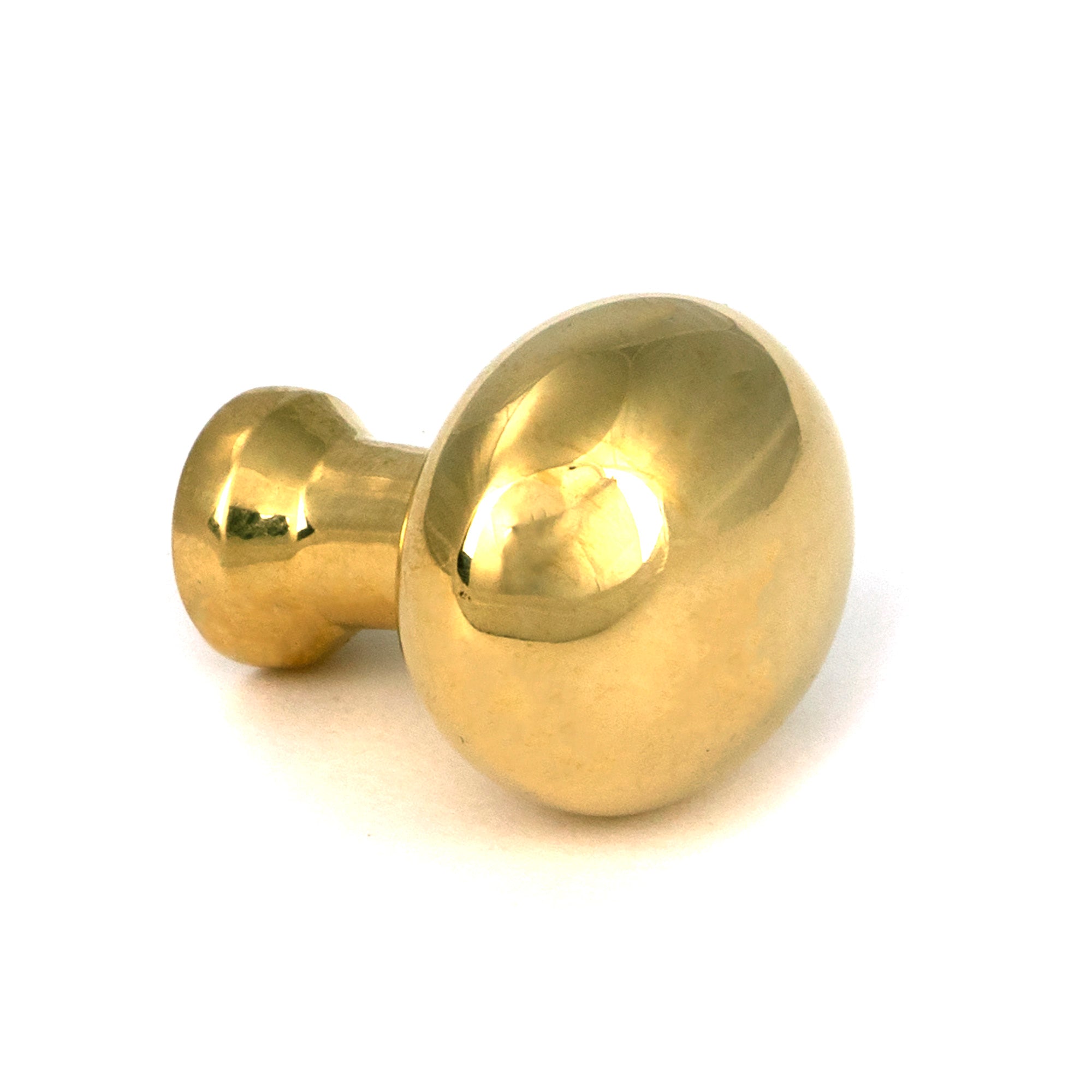 Polished Brass Moore Cabinet Knob - 25mm - Cabinet Knobs - From The Anvil - Yester Home