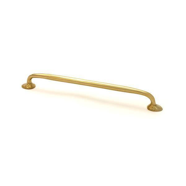 Polished Brass Moore Pull Handle - Large - Pull Handles - From The Anvil - Yester Home