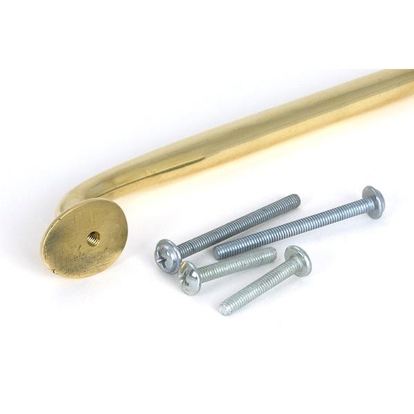 Polished Brass Moore Pull Handle - Medium - Pull Handles - From The Anvil - Yester Home