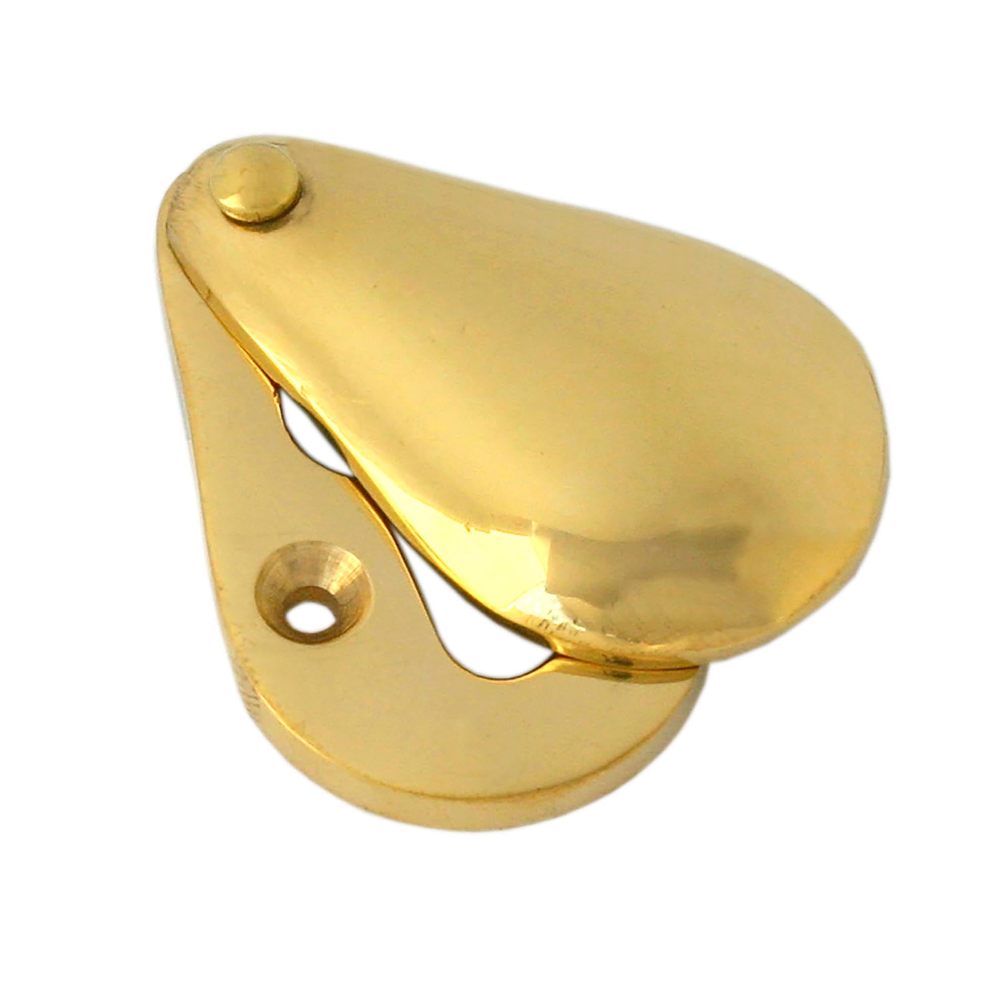 Polished Brass Plain Escutcheon | From The Anvil - Escutcheons - From The Anvil - Yester Home