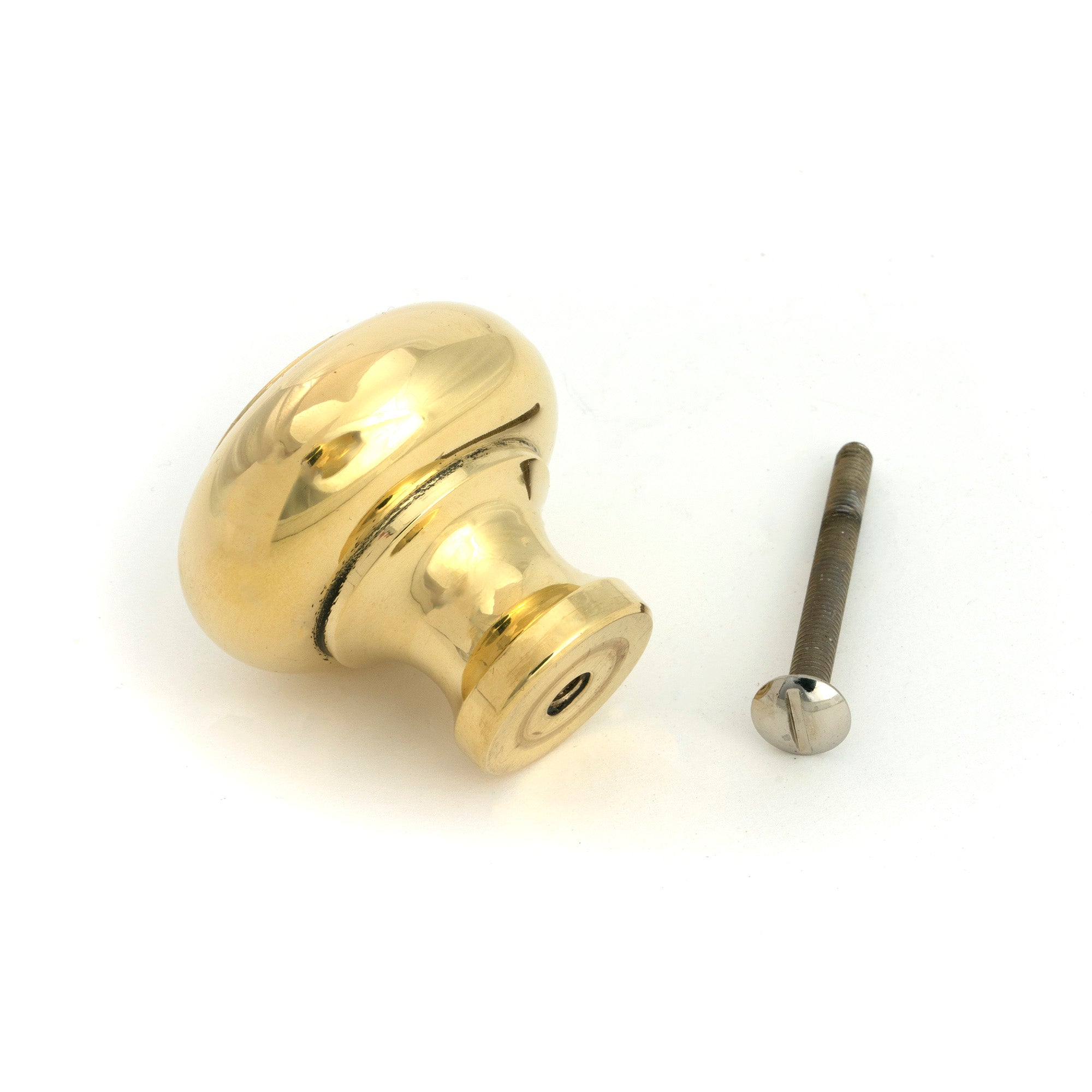 Polished Brass Regency Cabinet Knob - Large - Cabinet Knobs - From The Anvil - Yester Home