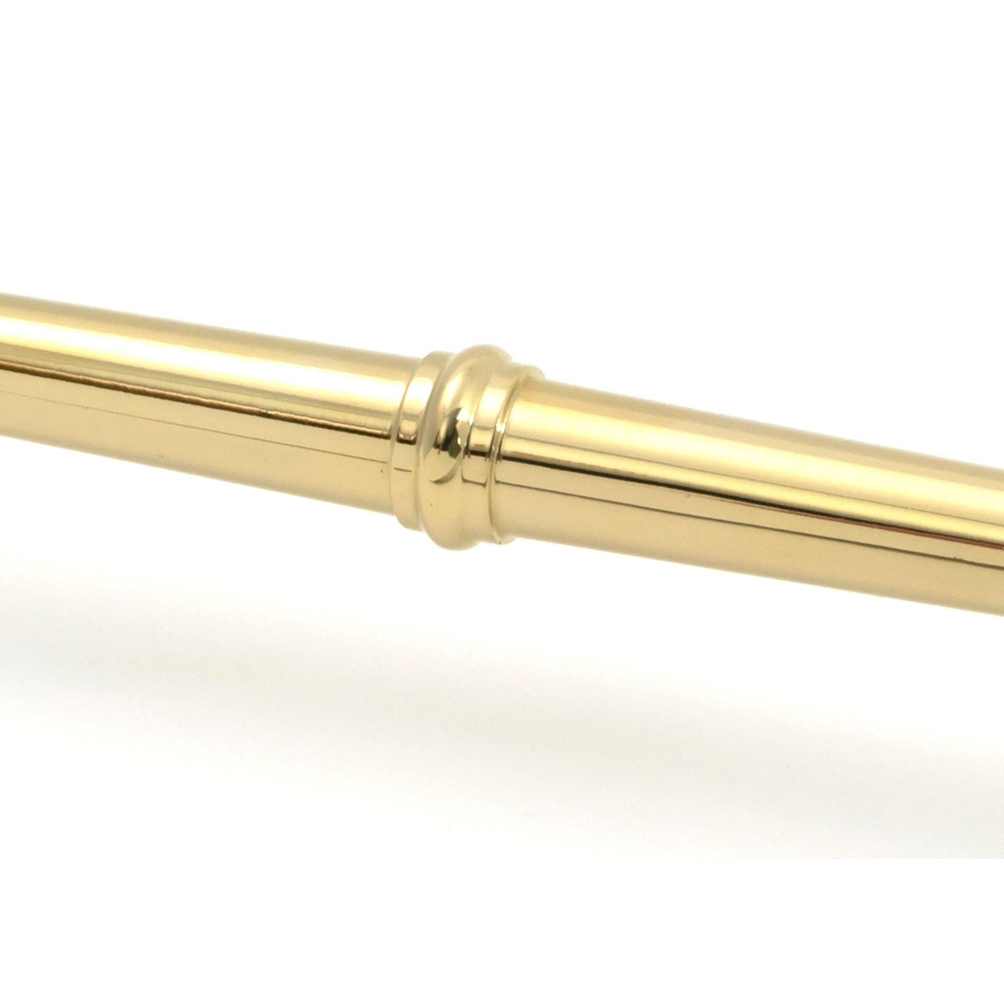 Polished Brass Regency Pull Handle - Large - Pull Handles - From The Anvil - Yester Home