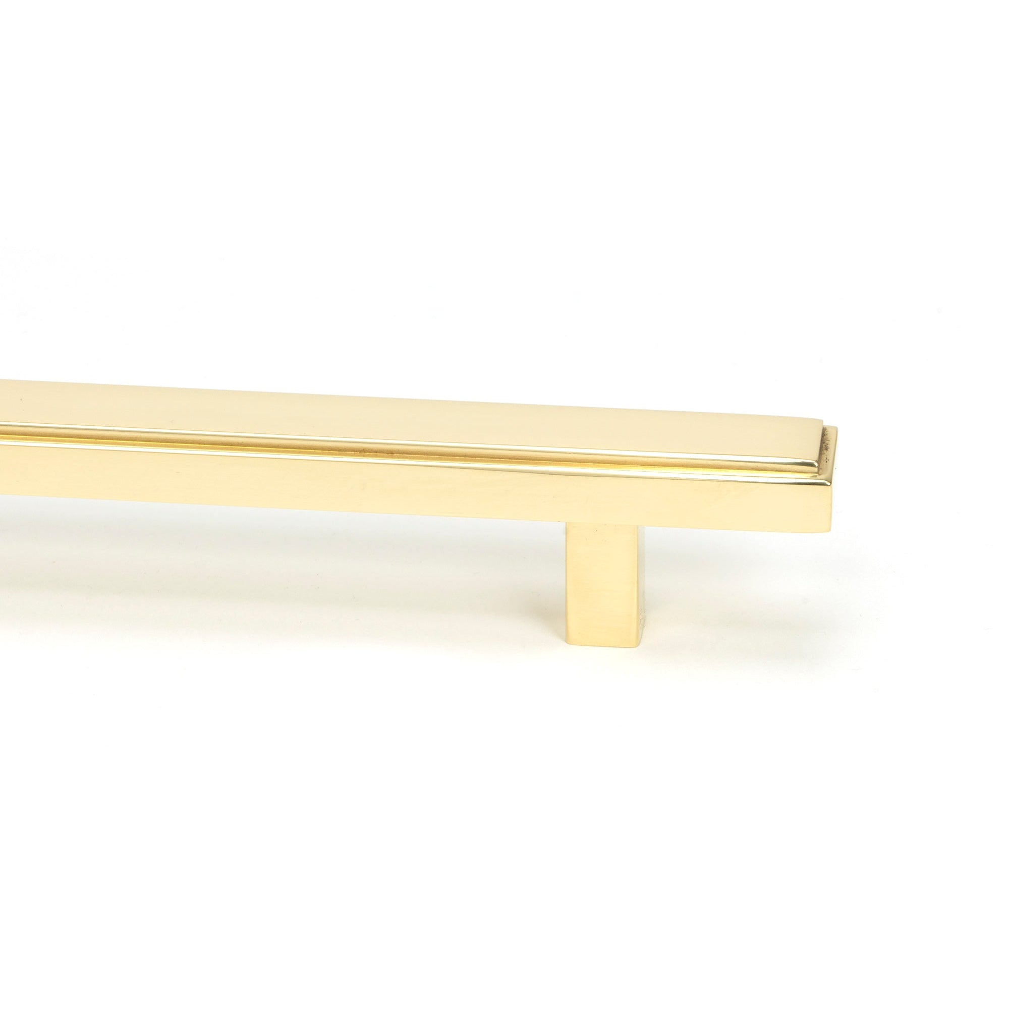 Polished Brass Scully Pull Handle - Large | From The Anvil-Pull Handles-Yester Home