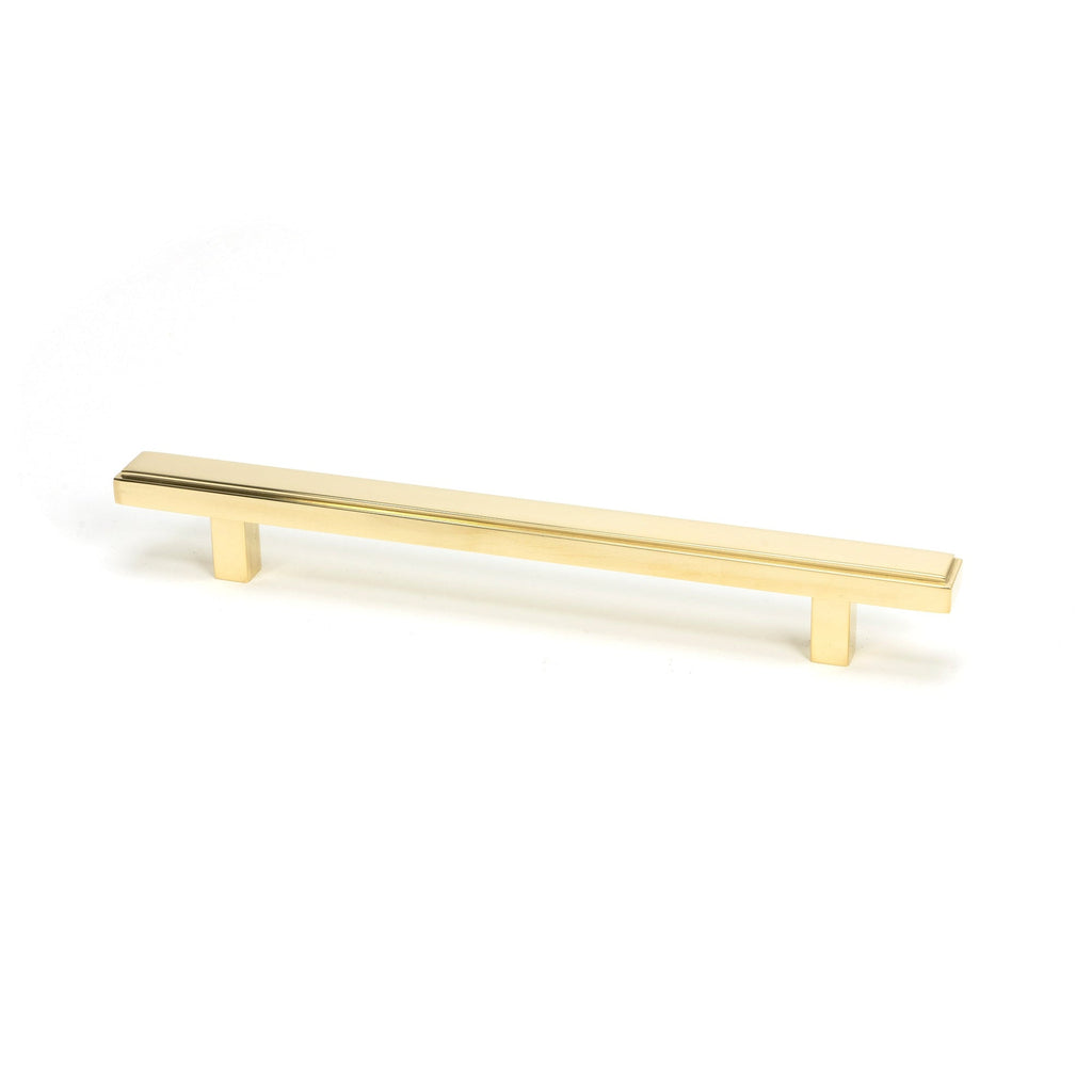 Polished Brass Scully Pull Handle - Medium | From The Anvil-Pull Handles-Yester Home
