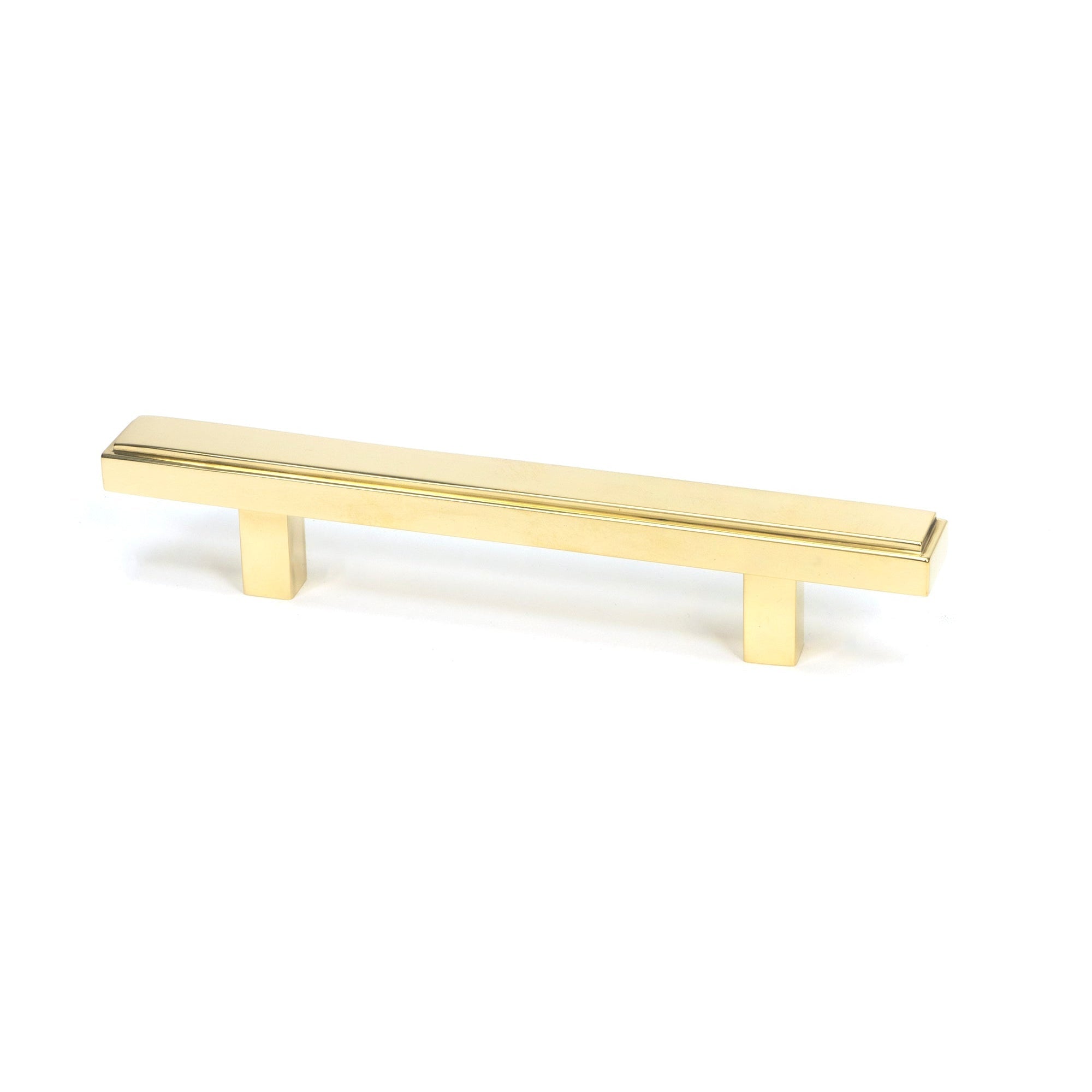 Polished Brass Scully Pull Handle - Small | From The Anvil-Pull Handles-Yester Home