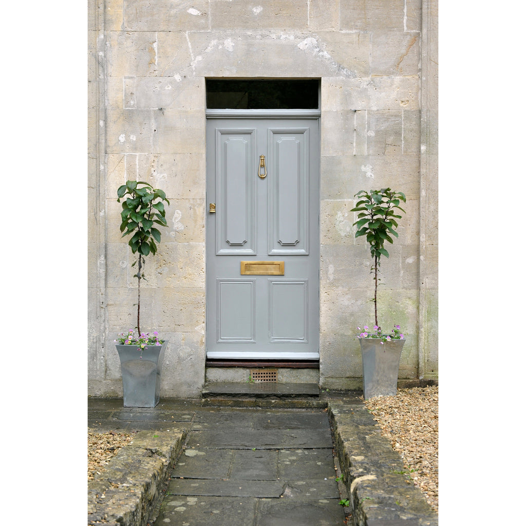 Polished Brass Victorian Loop Door Knocker | From The Anvil-Bolt-Through Door Knockers-Yester Home